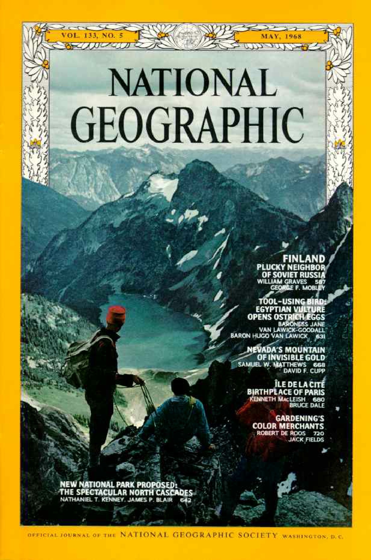 [해외잡지] National Geographic 1968-05 133-5 May