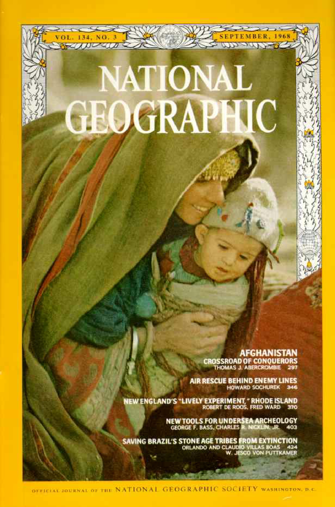 [해외잡지] National Geographic 1968-09 134-3 Sep