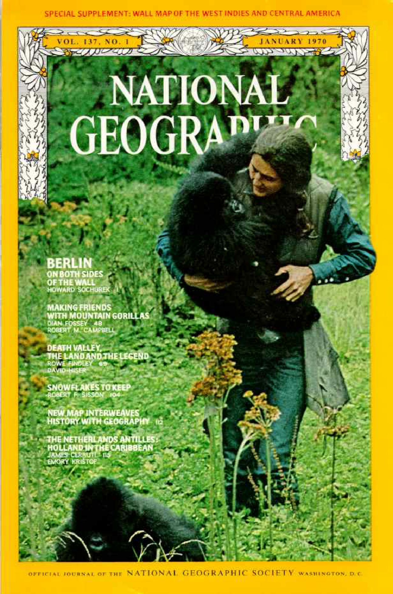 [해외잡지] National Geographic 1970-01 137-1 Jan