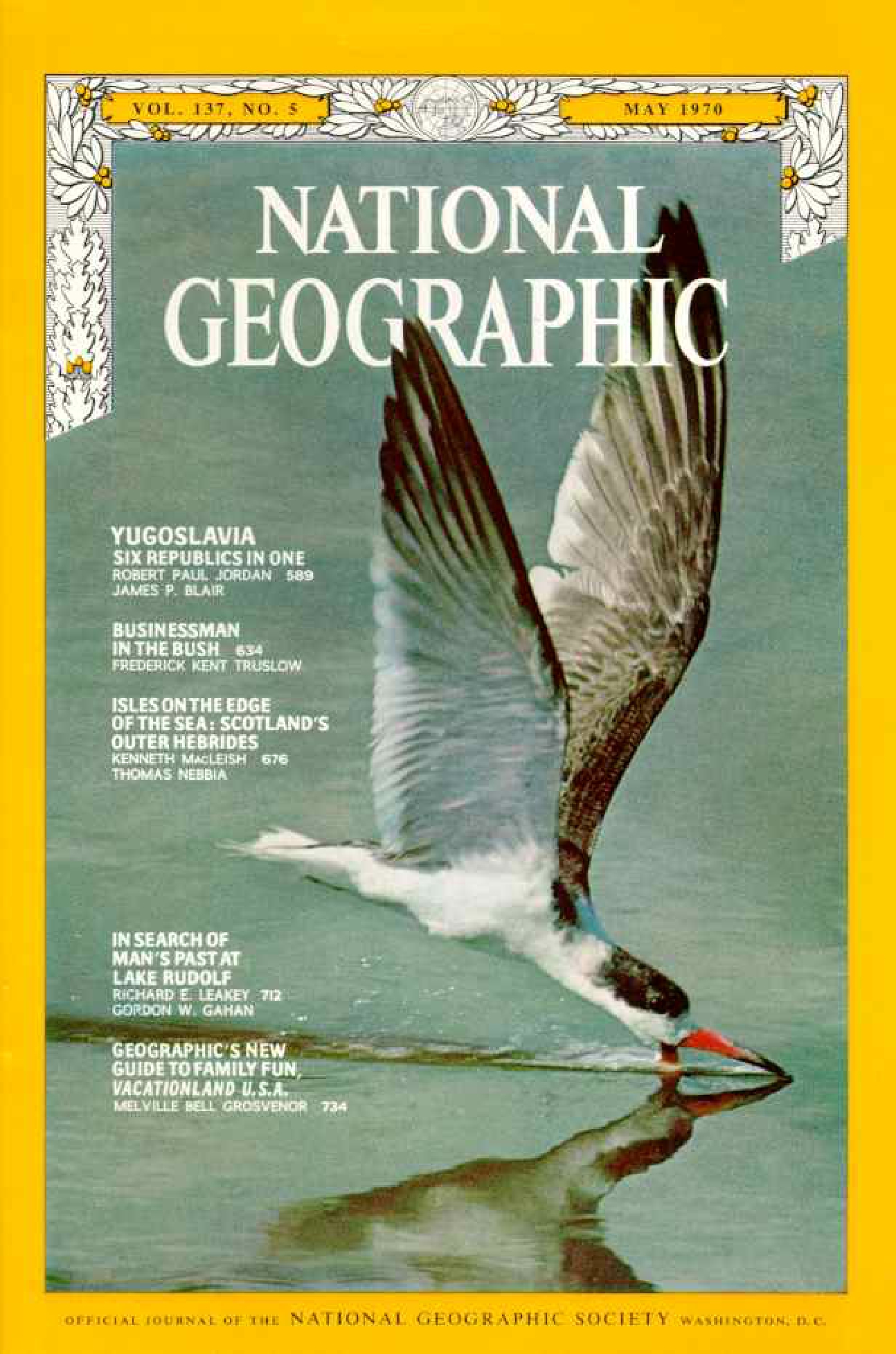[해외잡지] National Geographic 1970-05 137-5 May