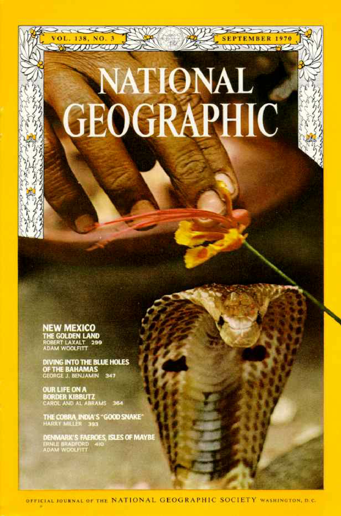 [해외잡지] National Geographic 1970-09 138-3 Sep
