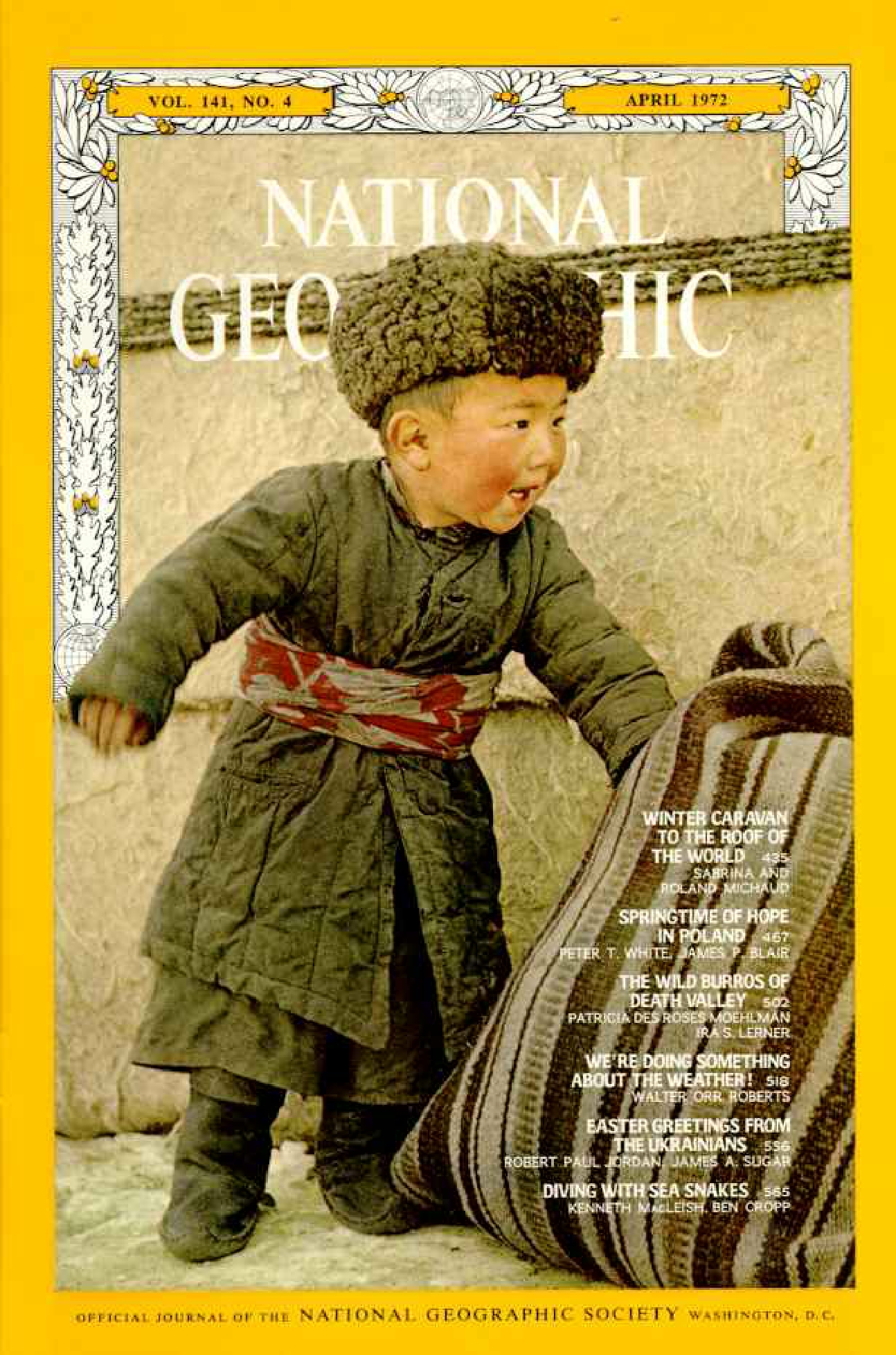 [해외잡지] National Geographic 1972-04 141-4 Apr