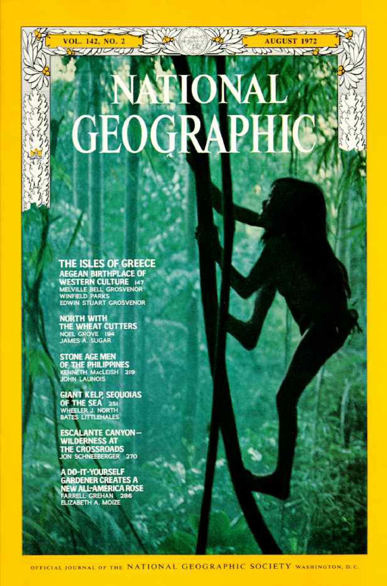 [해외잡지] National Geographic 1972-08 142-2 Aug