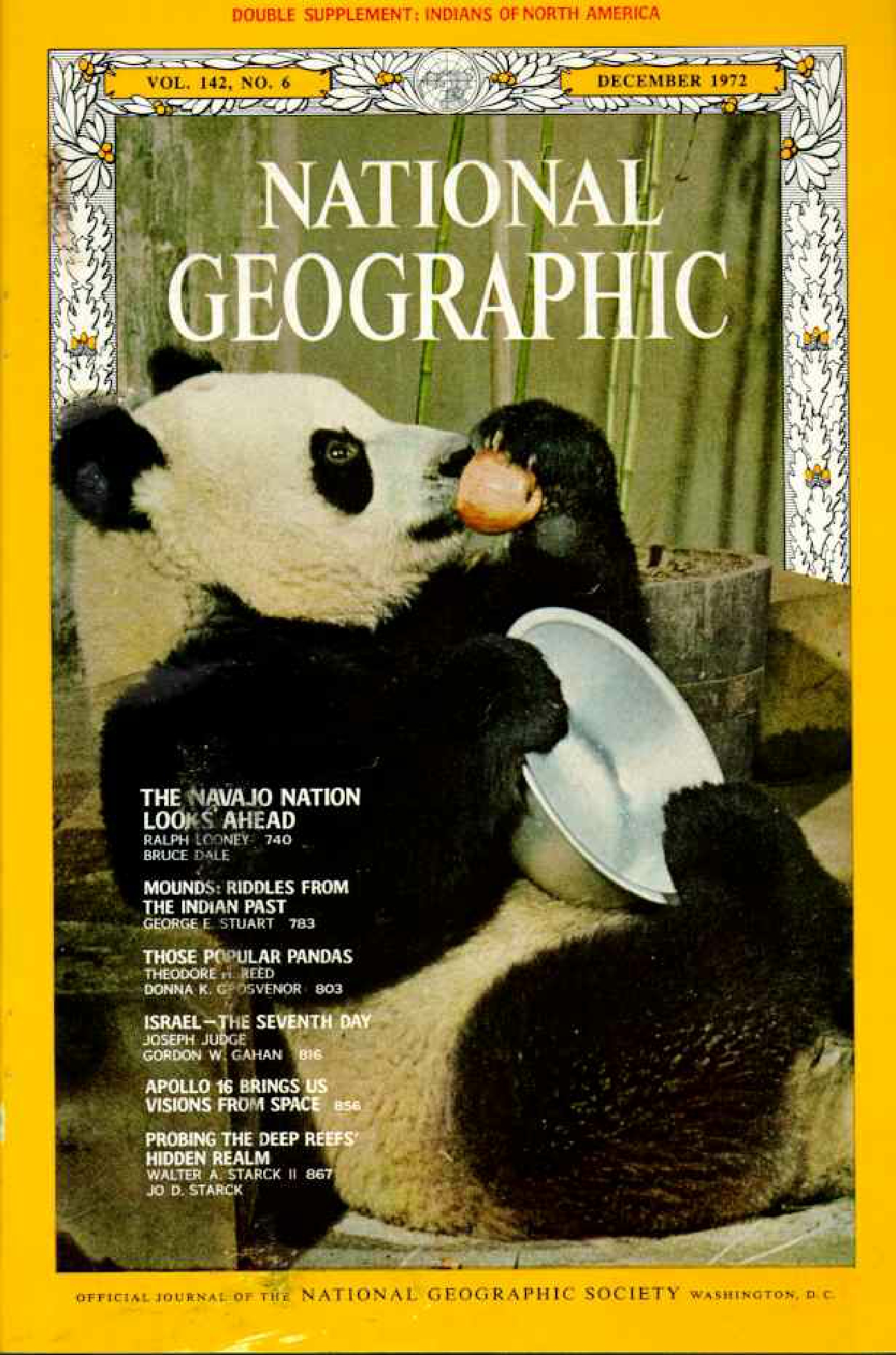 [해외잡지] National Geographic 1972-12 142-6 Dec