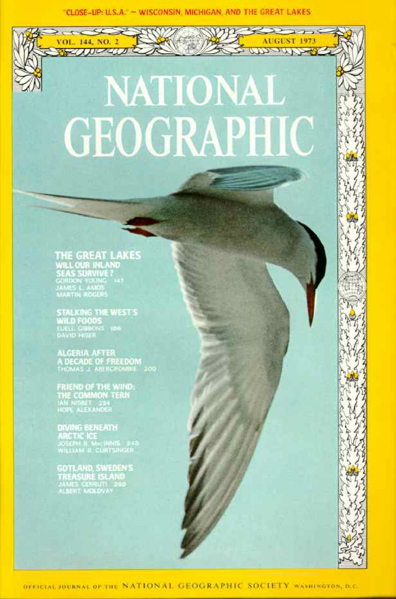 [해외잡지] National Geographic 1973-08 144-2 Aug