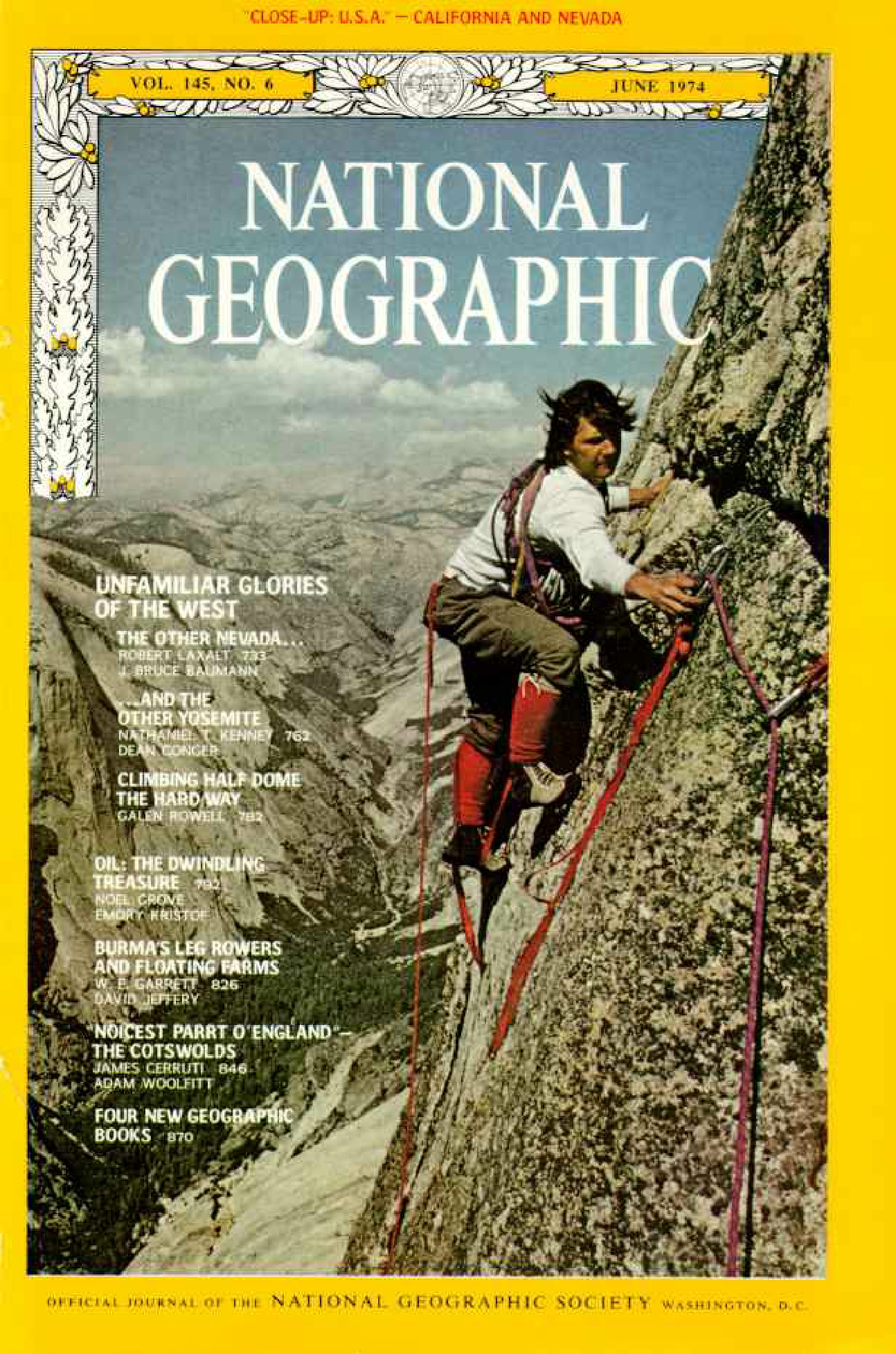 [해외잡지] National Geographic 1974-06 145-6 Jun
