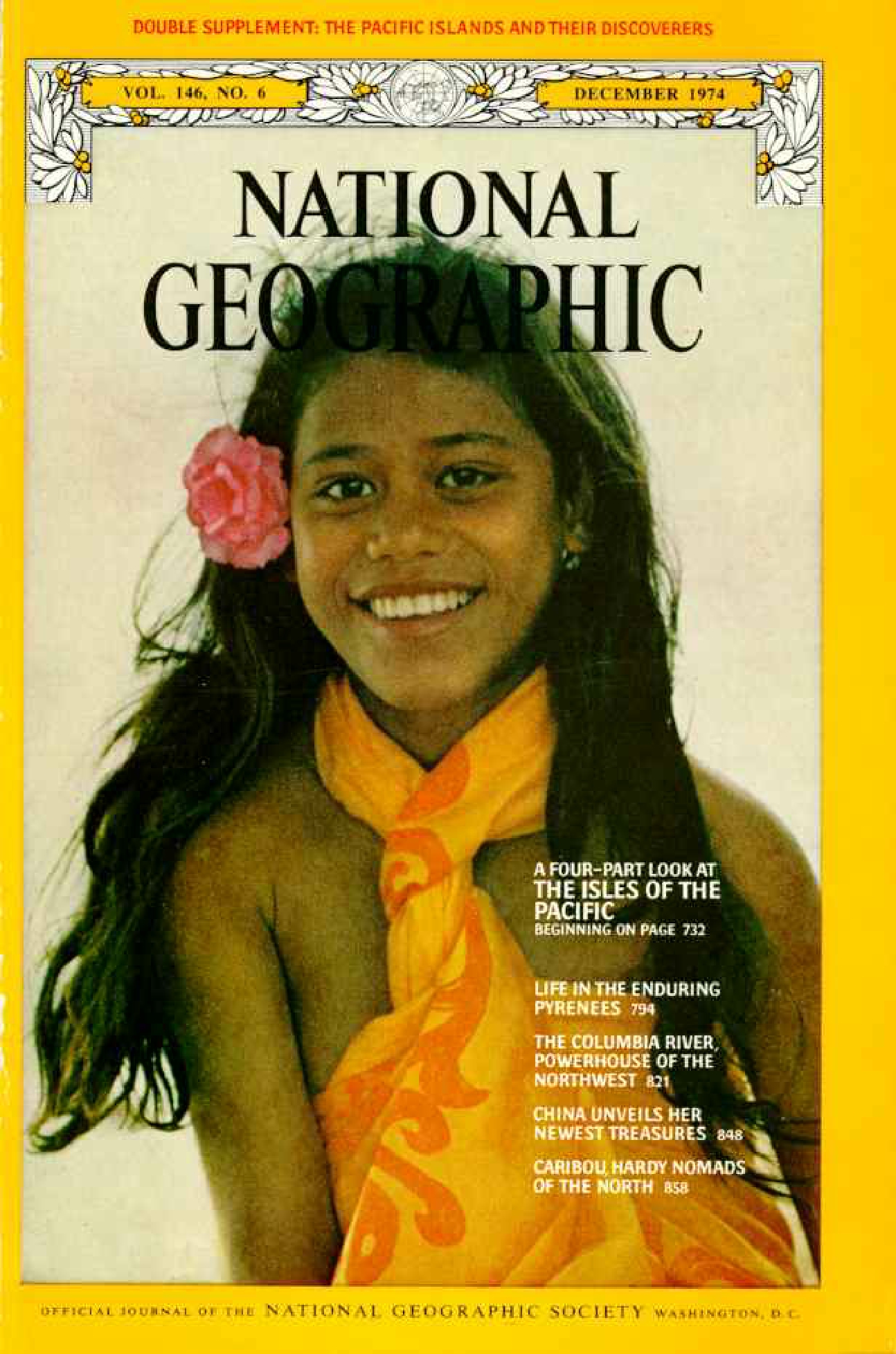 [해외잡지] National Geographic 1974-12 146-6 Dec