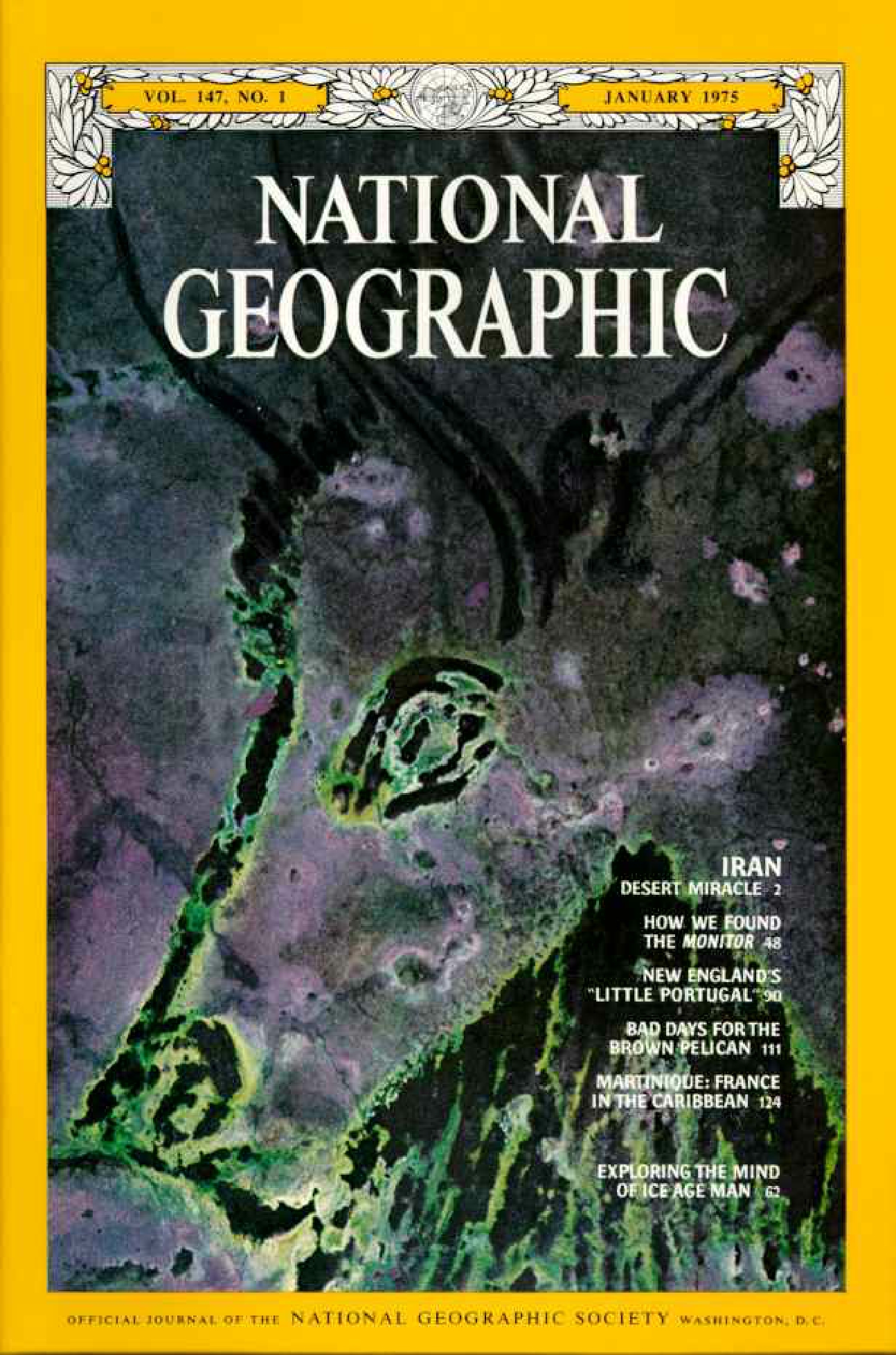 [해외잡지] National Geographic 1975-01 147-1 Jan