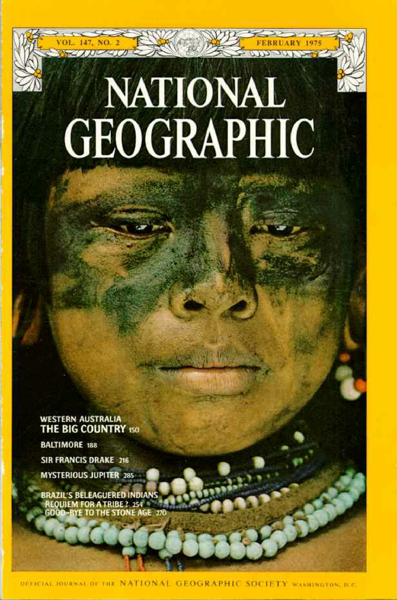 [해외잡지] National Geographic 1975-02 147-2 Feb