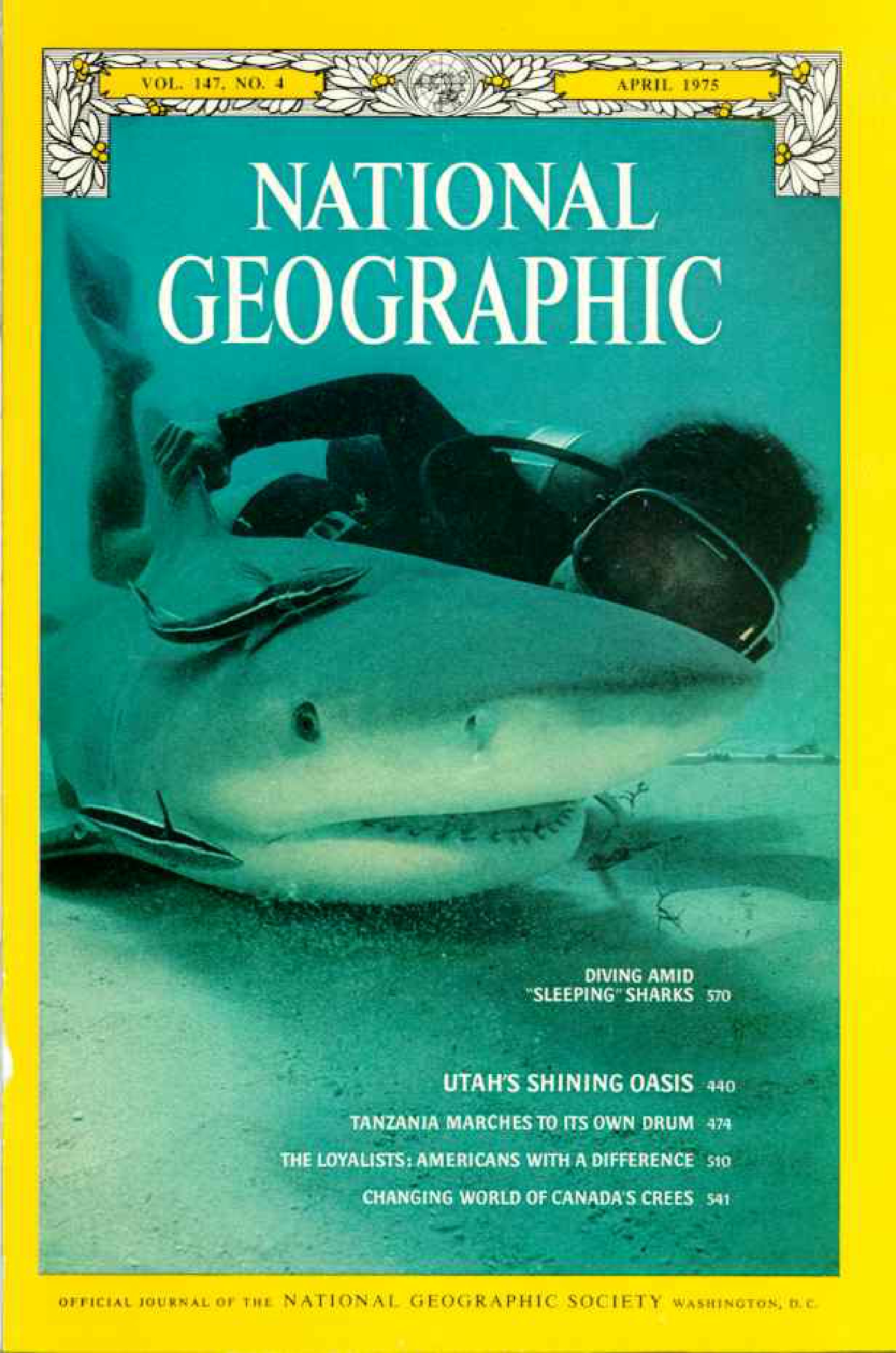 [해외잡지] National Geographic 1975-04 147-4 Apr