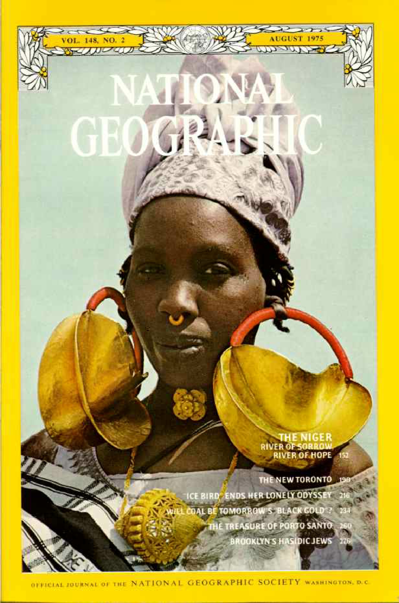 [해외잡지] National Geographic 1975-08 148-2 Aug