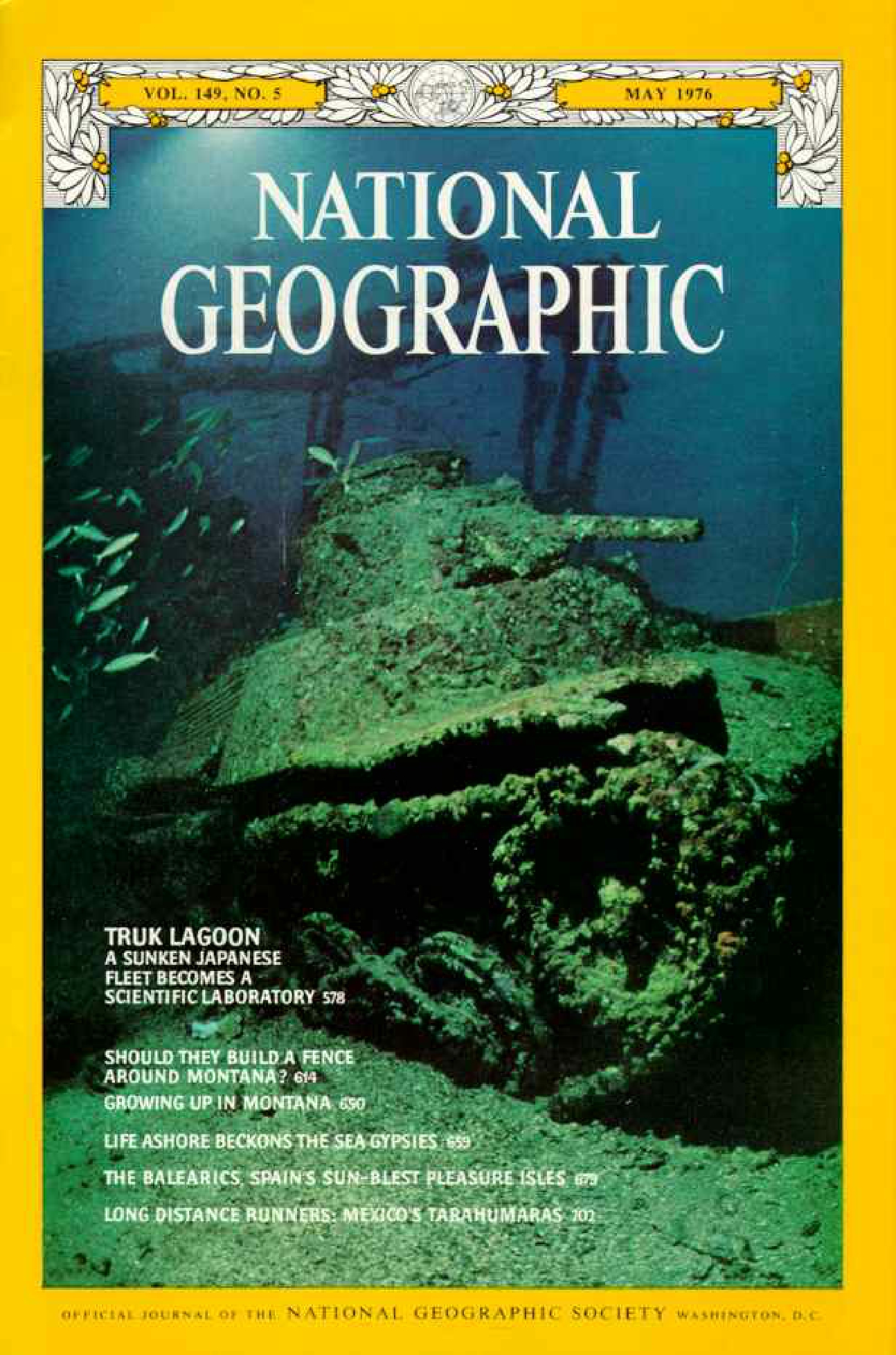 [해외잡지] National Geographic 1976-05 149-5 May