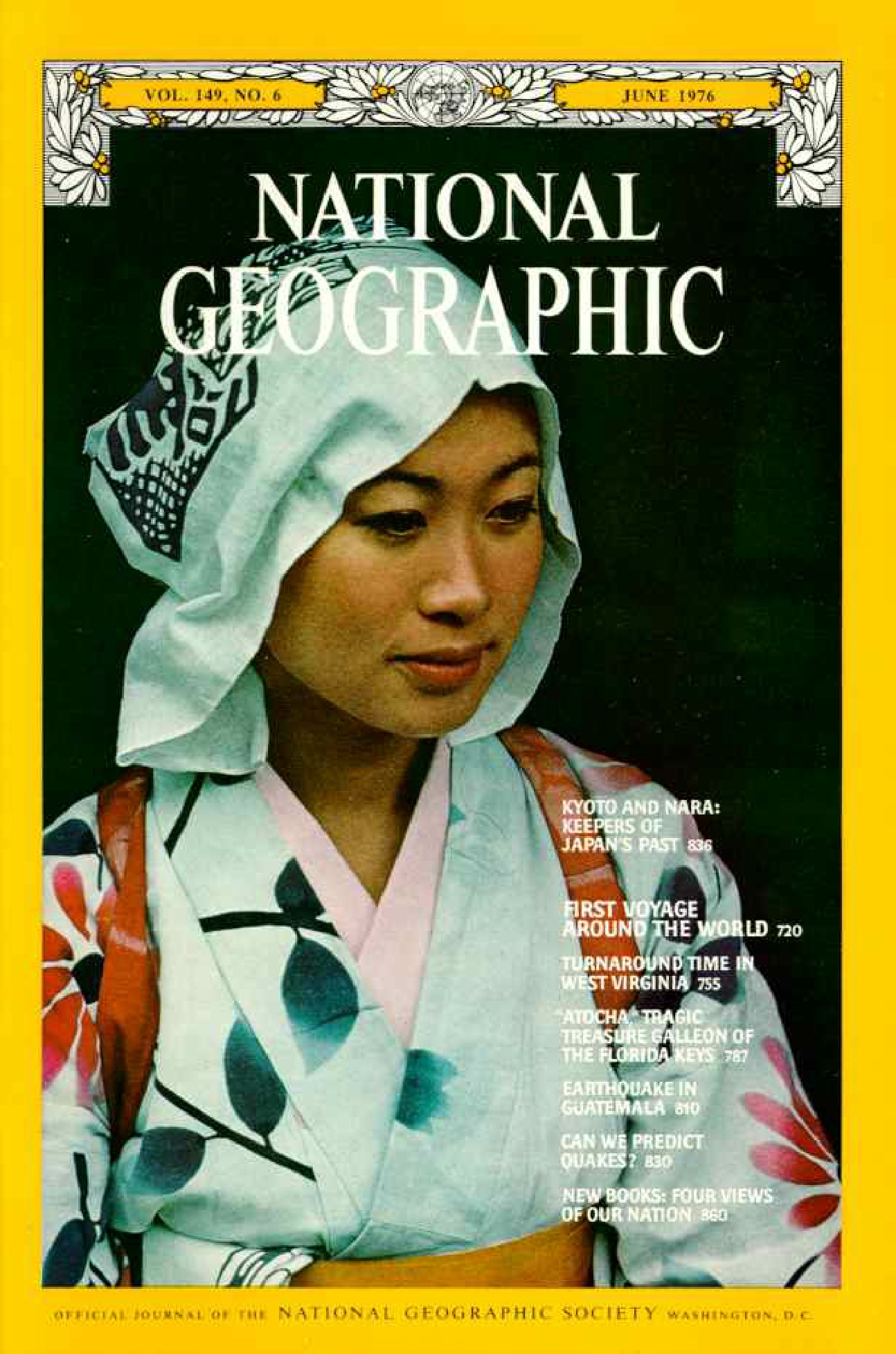 [해외잡지] National Geographic 1976-06 149-6 Jun