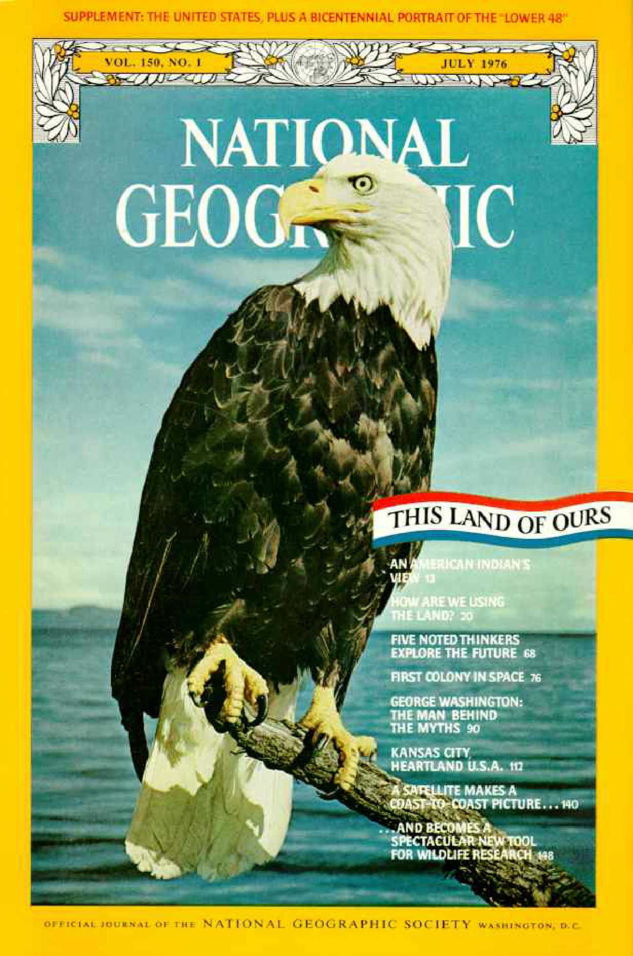 [해외잡지] National Geographic 1976-07 150-1 Jul