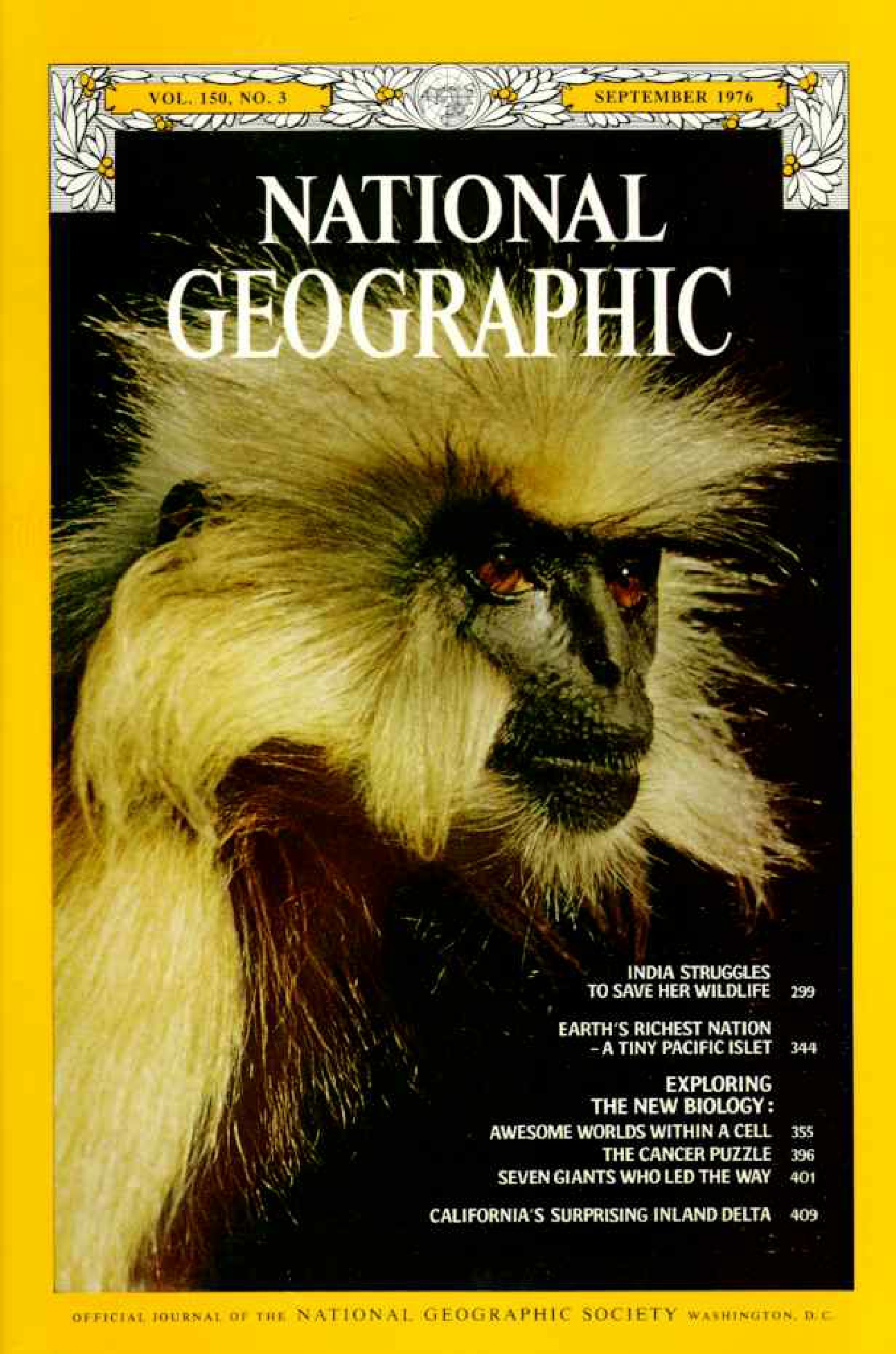 [해외잡지] National Geographic 1976-09 150-3 Sep