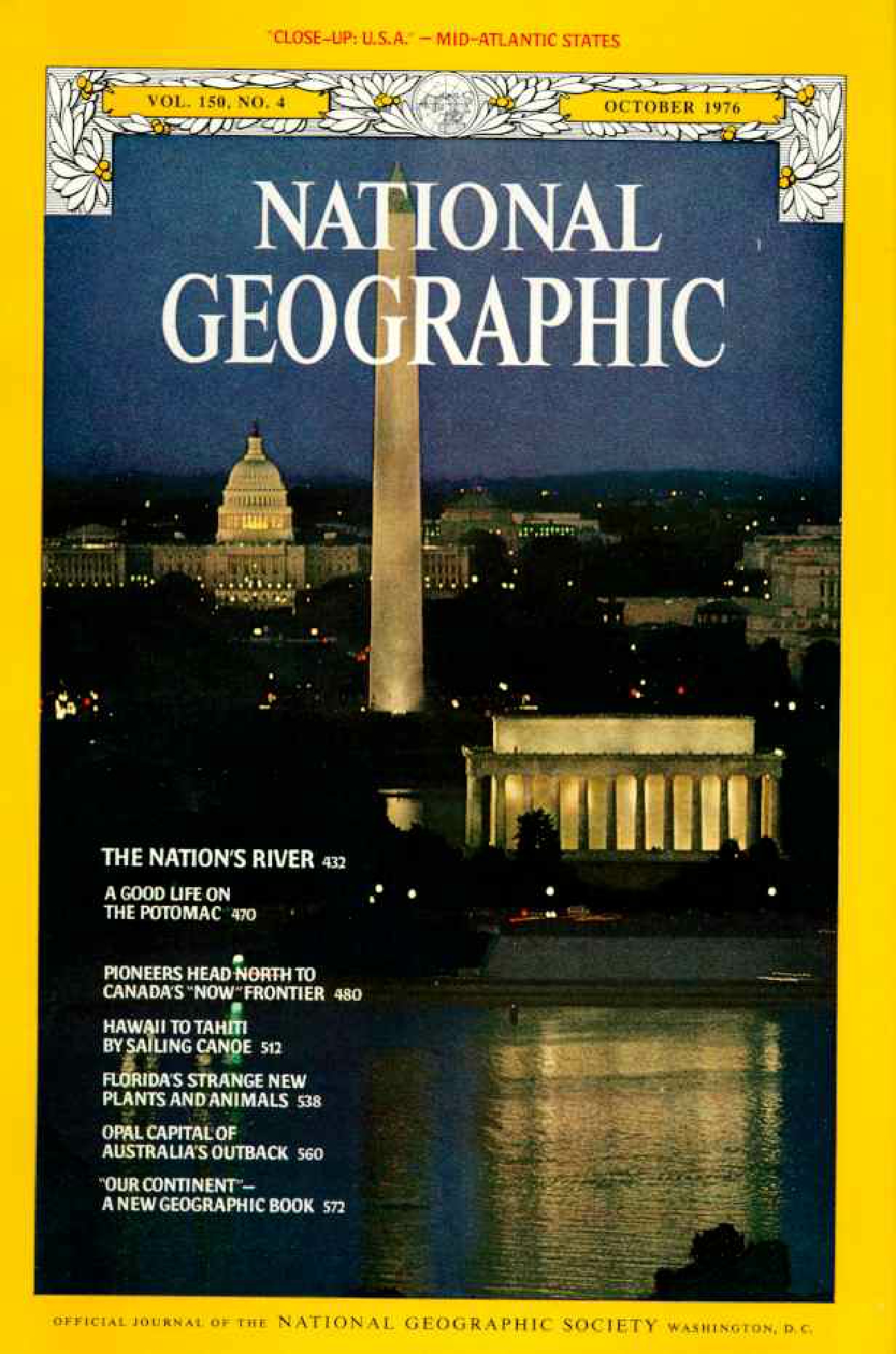 [해외잡지] National Geographic 1976-10 150-4 Oct