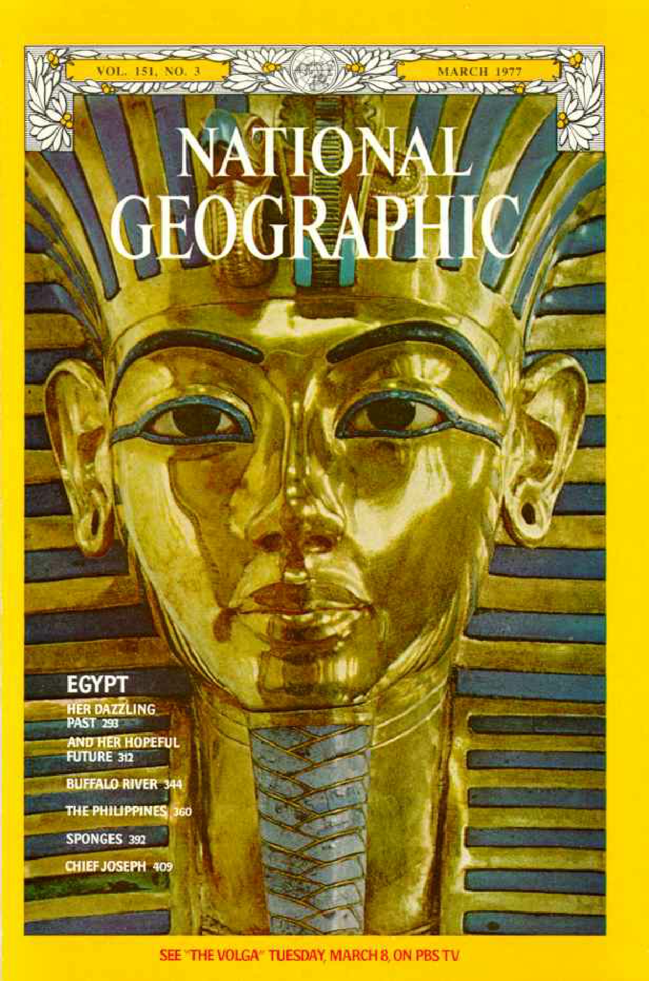 [해외잡지] National Geographic 1977-03 151-3 Mar