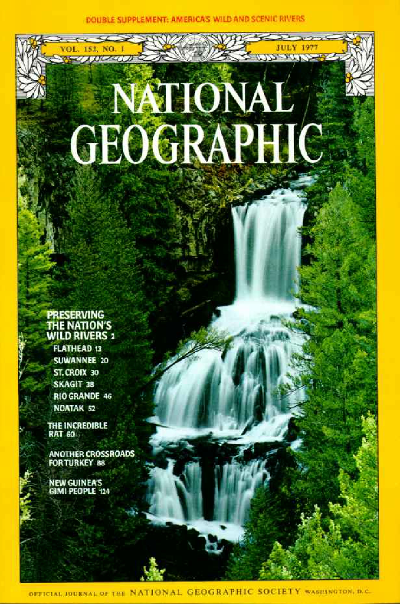 [해외잡지] National Geographic 1977-07 152-1 Jul