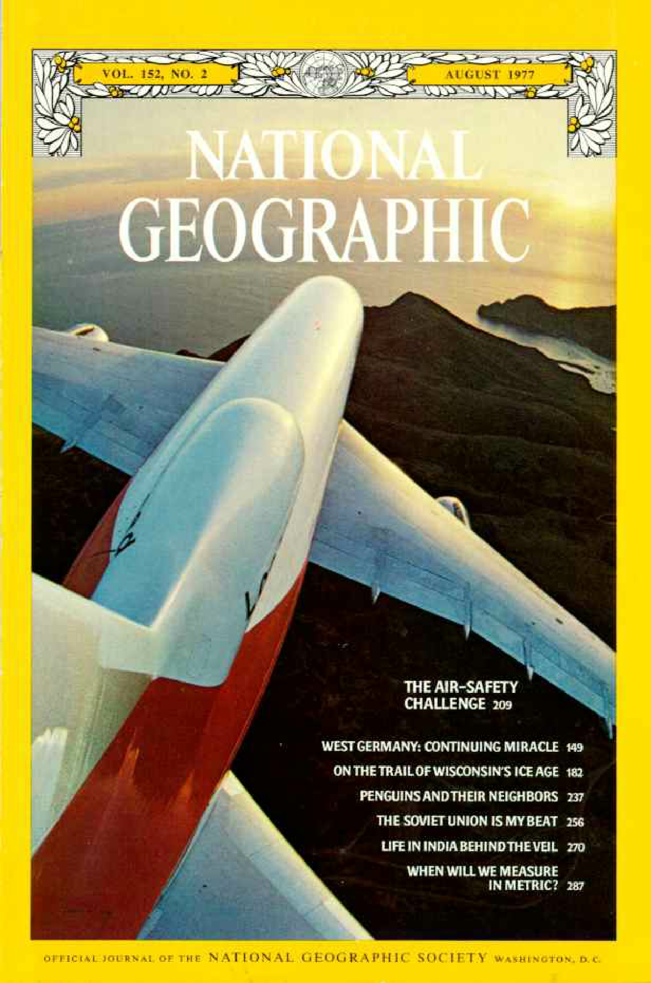 [해외잡지] National Geographic 1977-08 152-2 Aug