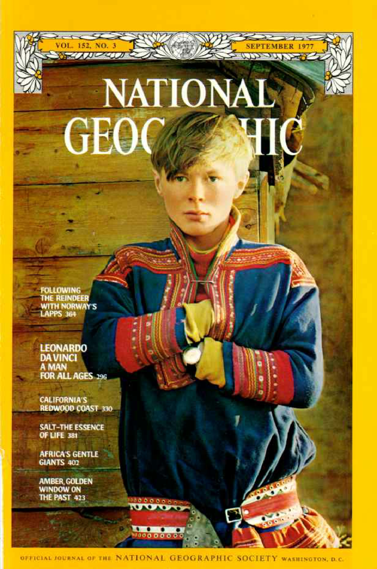 [해외잡지] National Geographic 1977-09 152-3 Sep