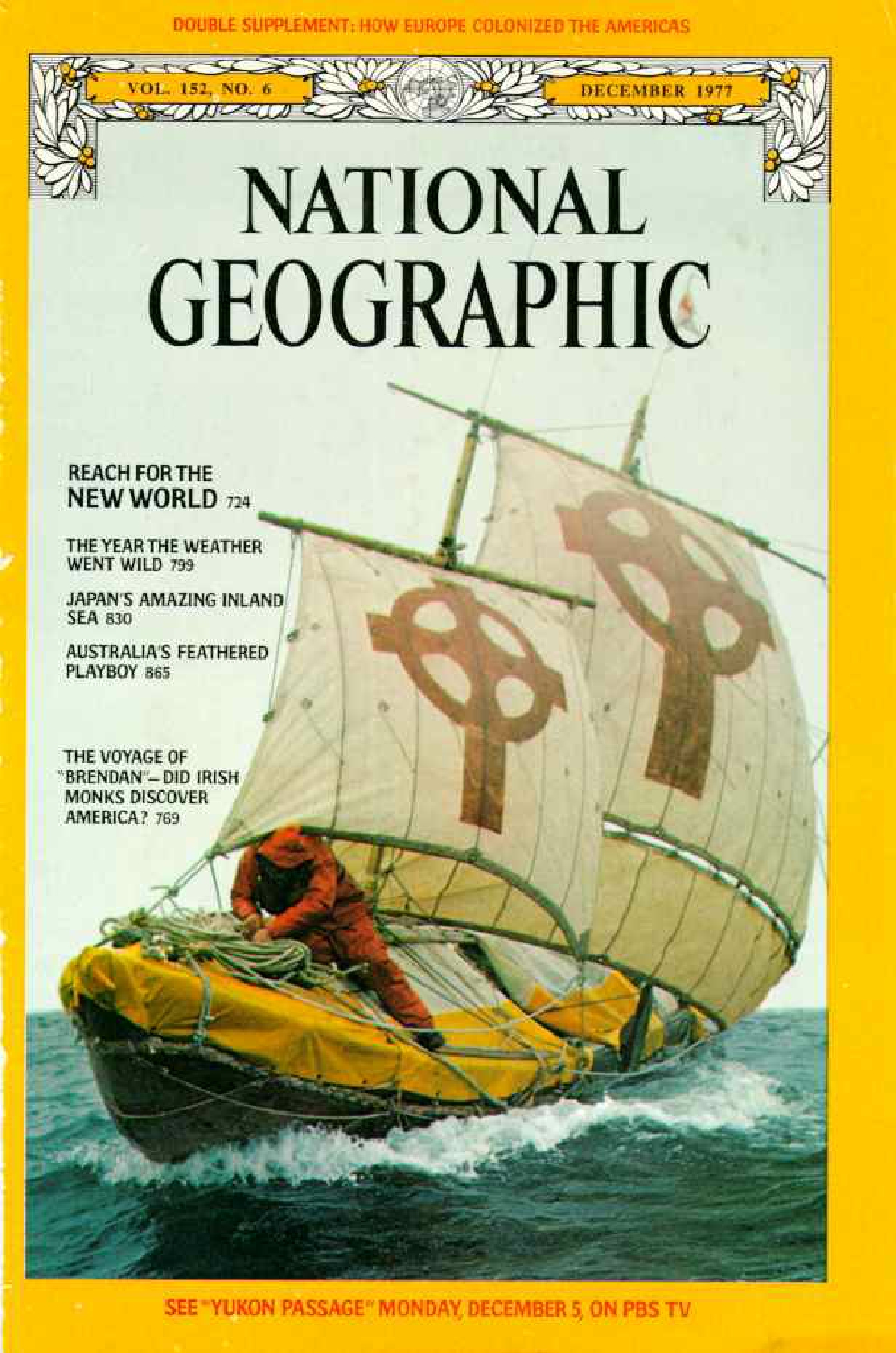 [해외잡지] National Geographic 1977-12 152-6 Dec