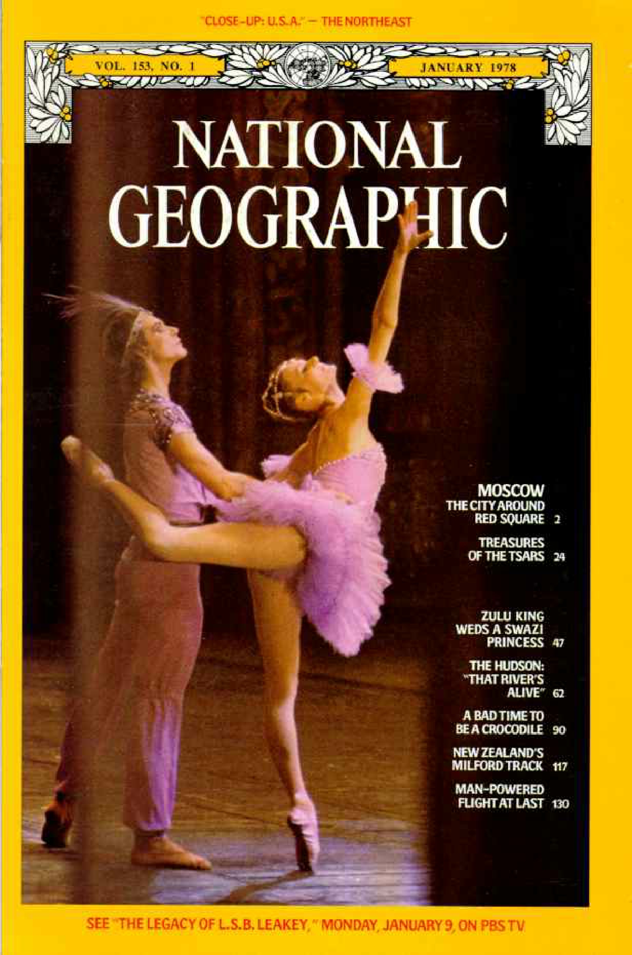 [해외잡지] National Geographic 1978-01 153-1 Jan