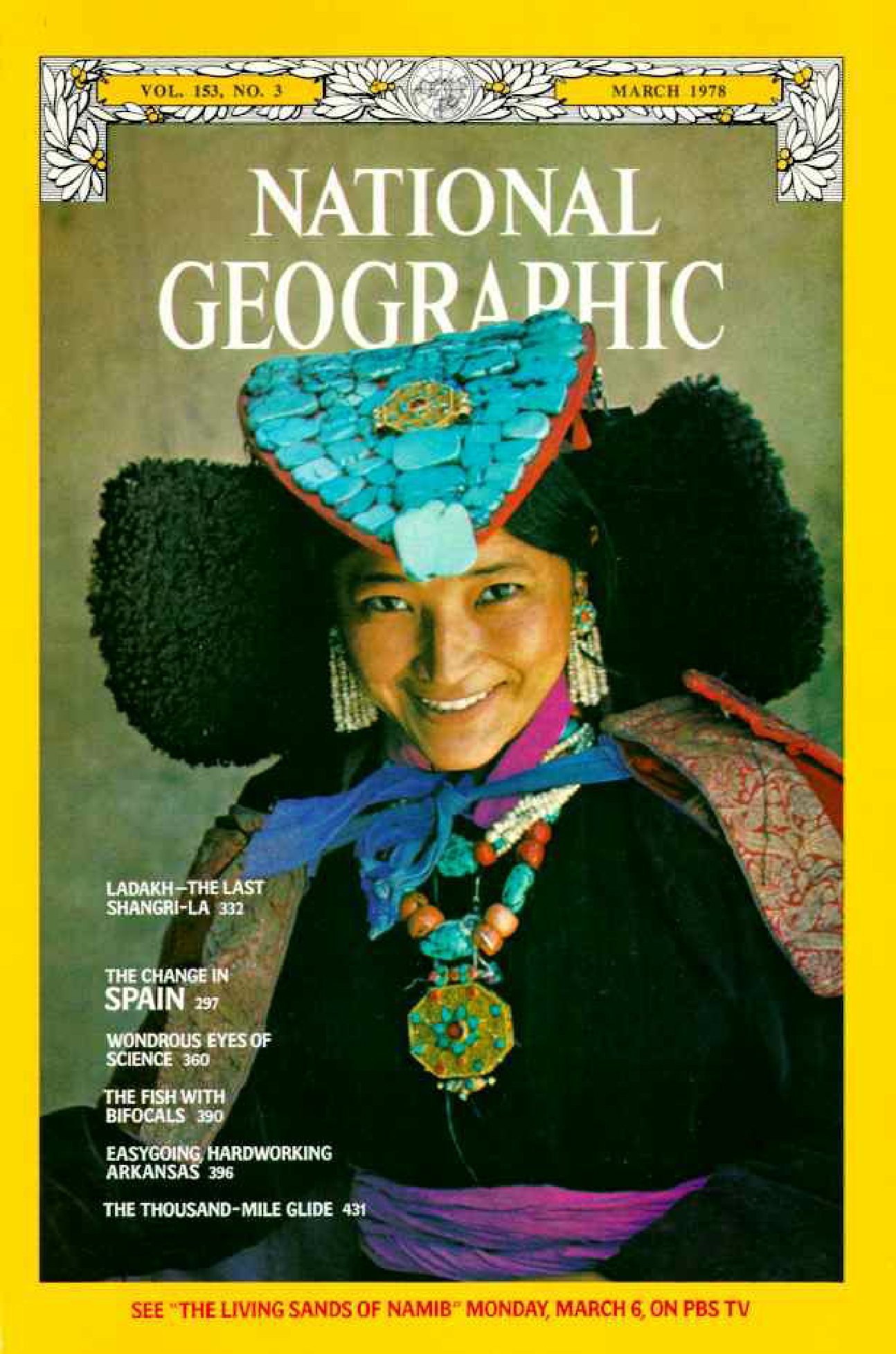 [해외잡지] National Geographic 1978-03 153-3 Mar