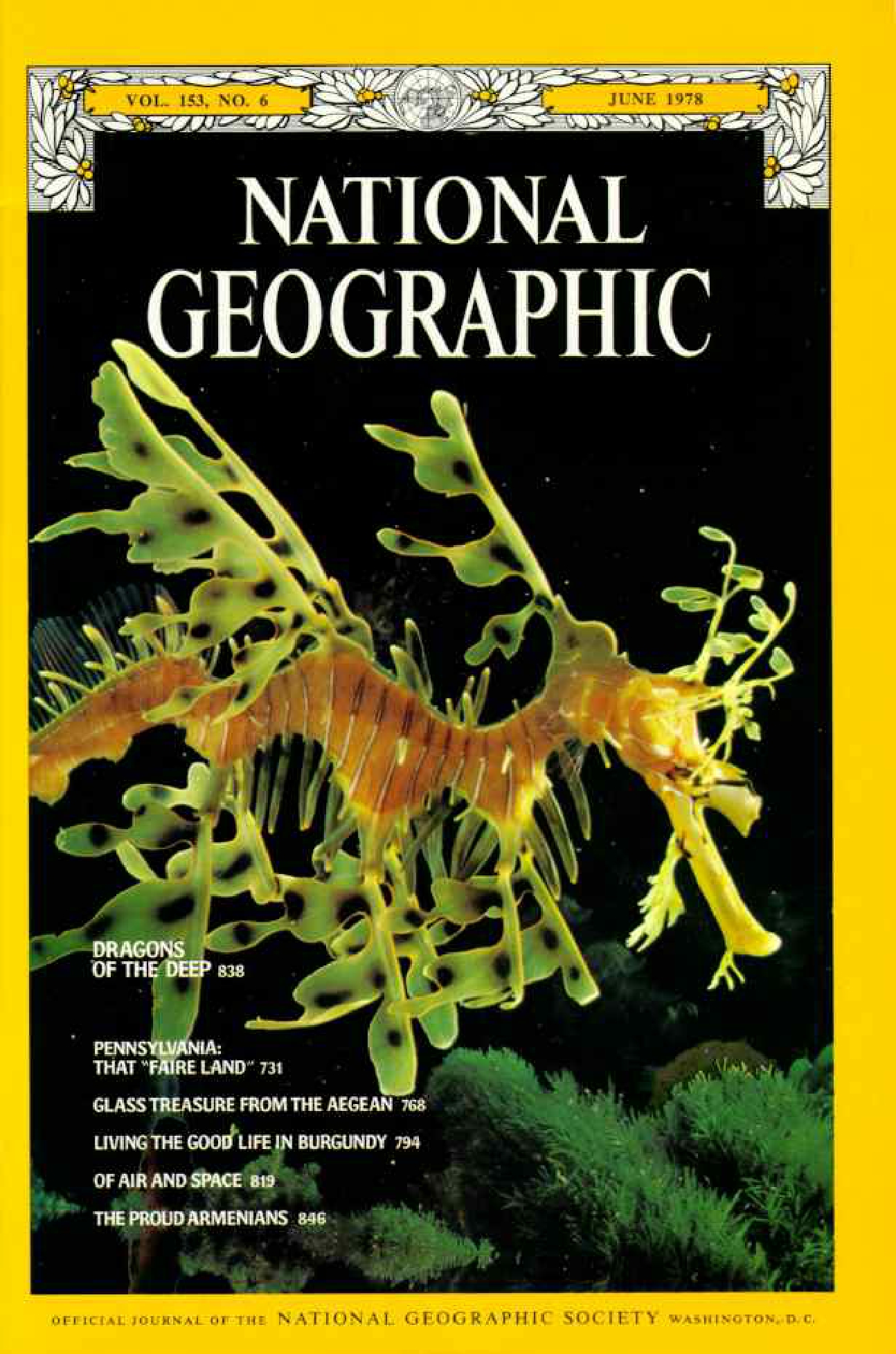 [해외잡지] National Geographic 1978-06 153-6 Jun