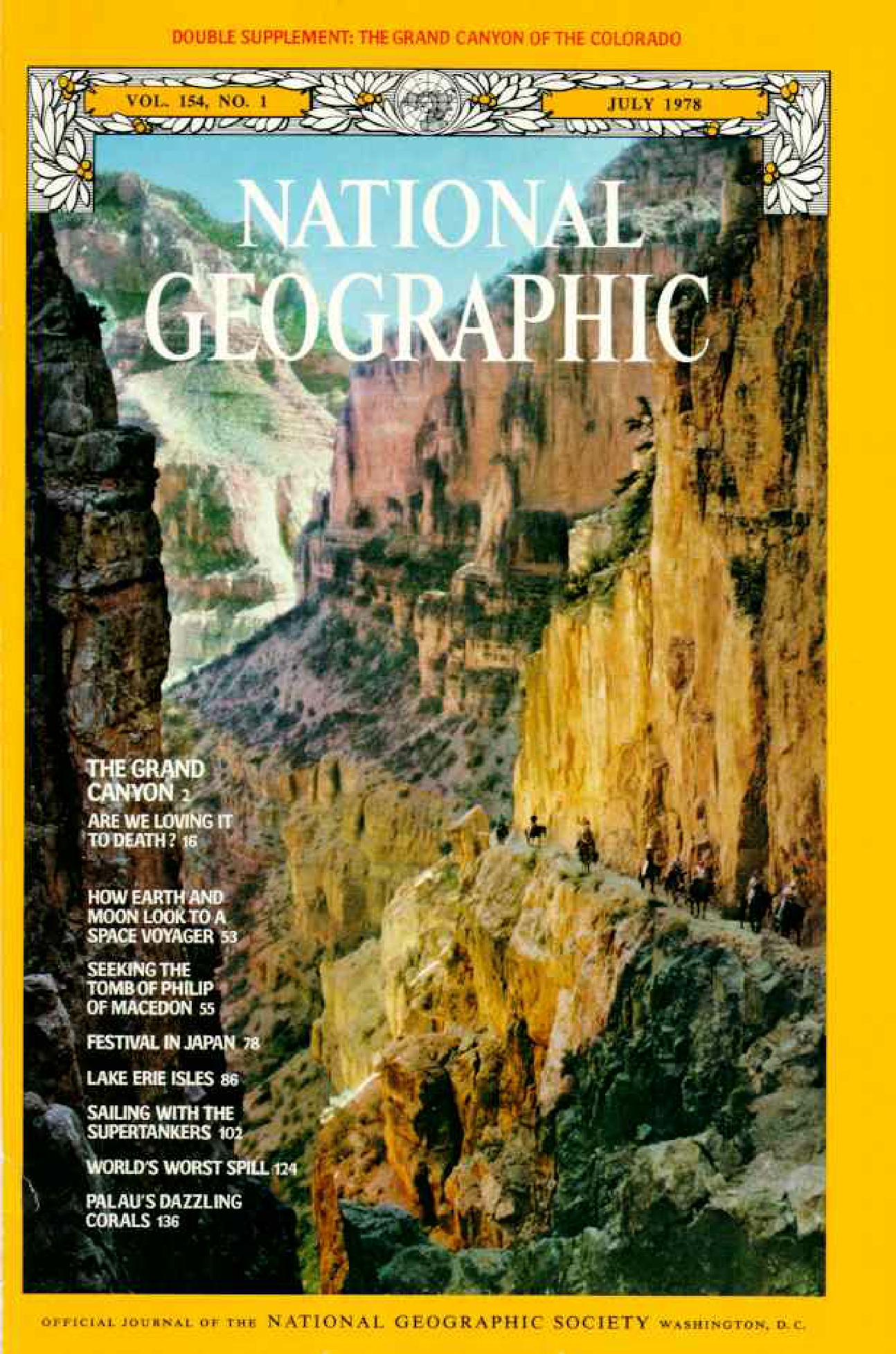 [해외잡지] National Geographic 1978-07 154-1 Jul