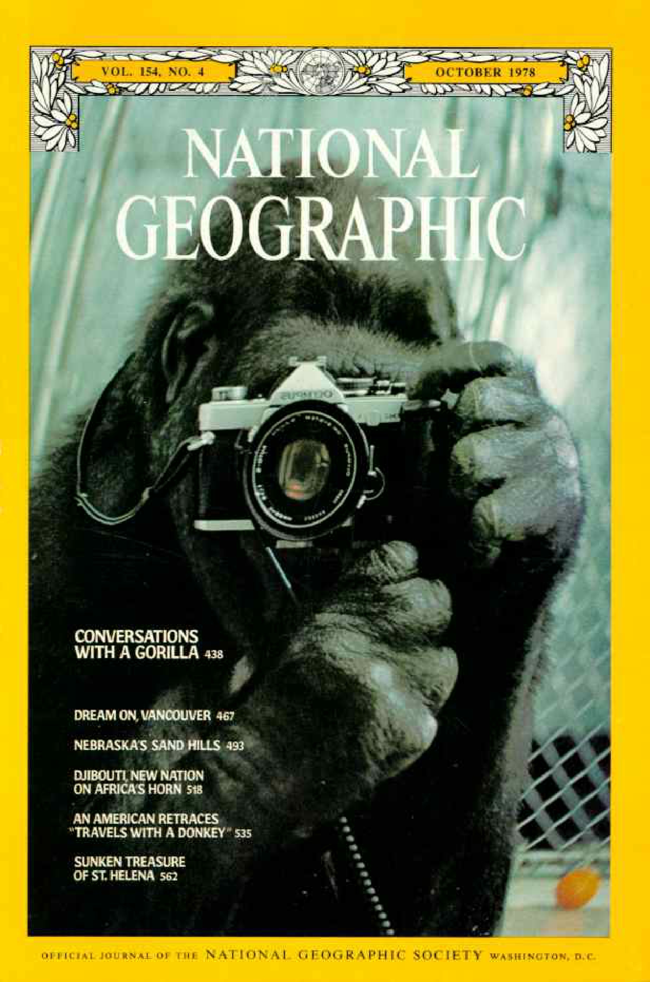 [해외잡지] National Geographic 1978-10 154-4 Oct