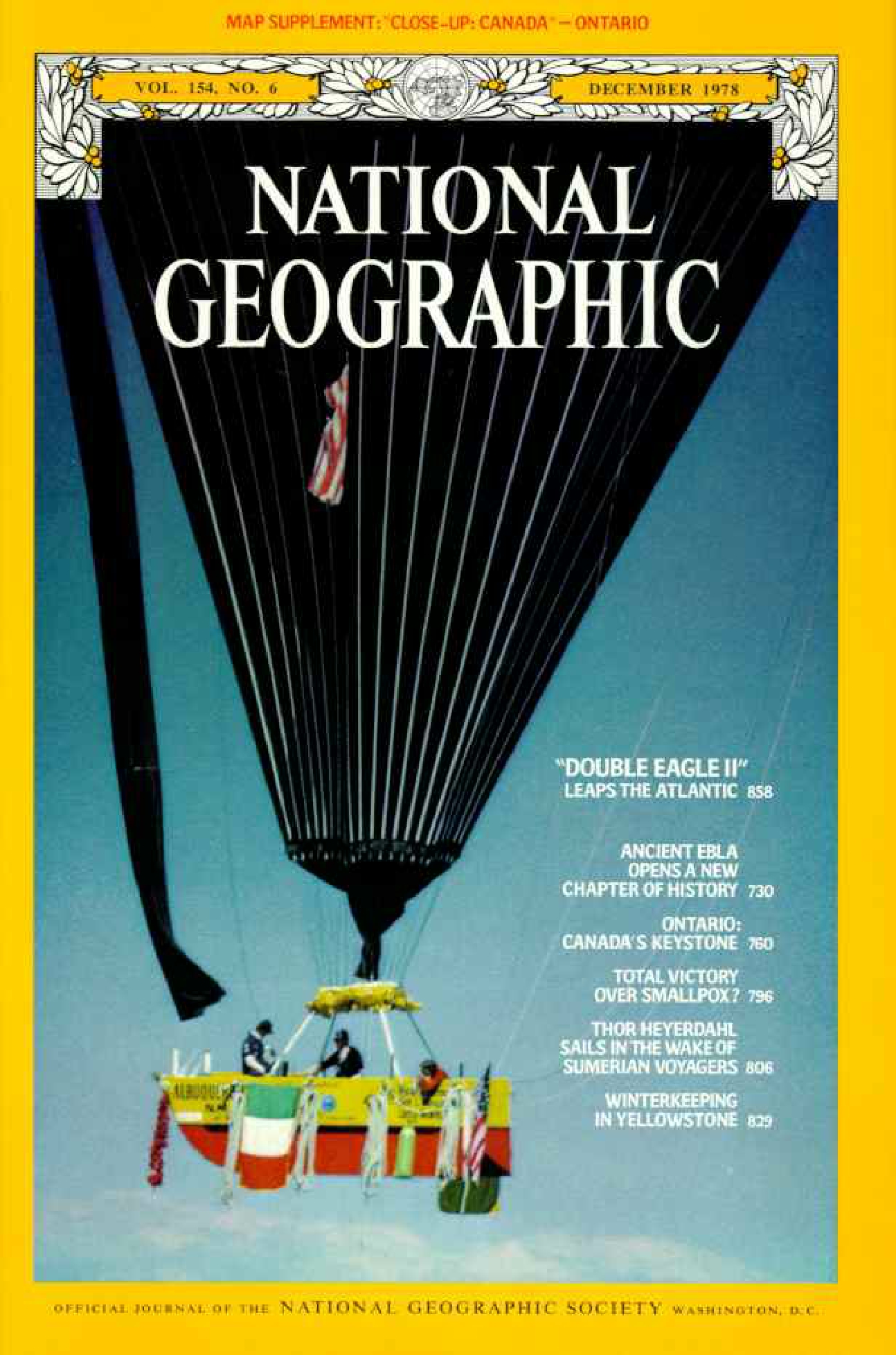 [해외잡지] National Geographic 1978-12 154-6 Dec