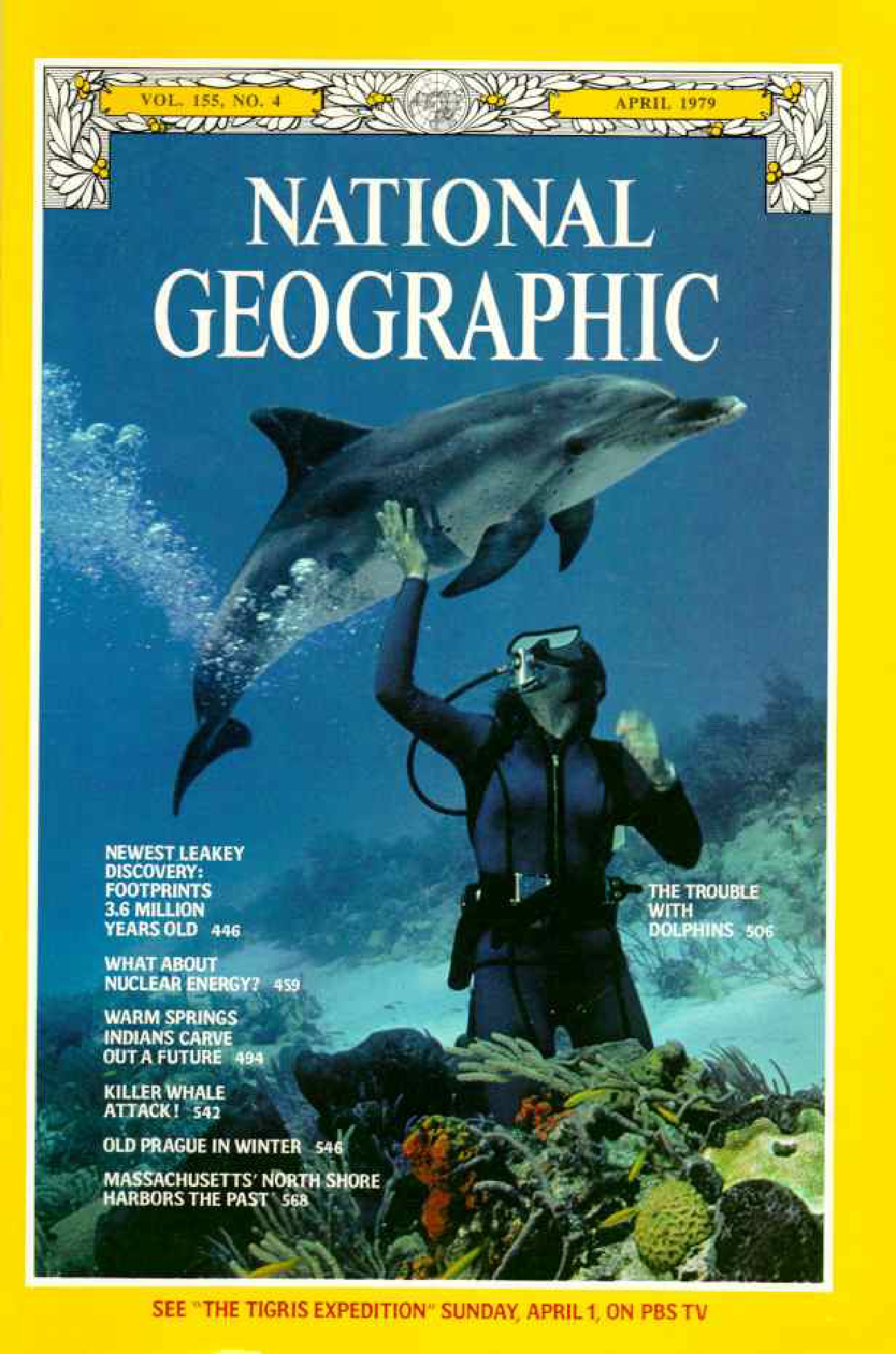 [해외잡지] National Geographic 1979-04 155-4 Apr