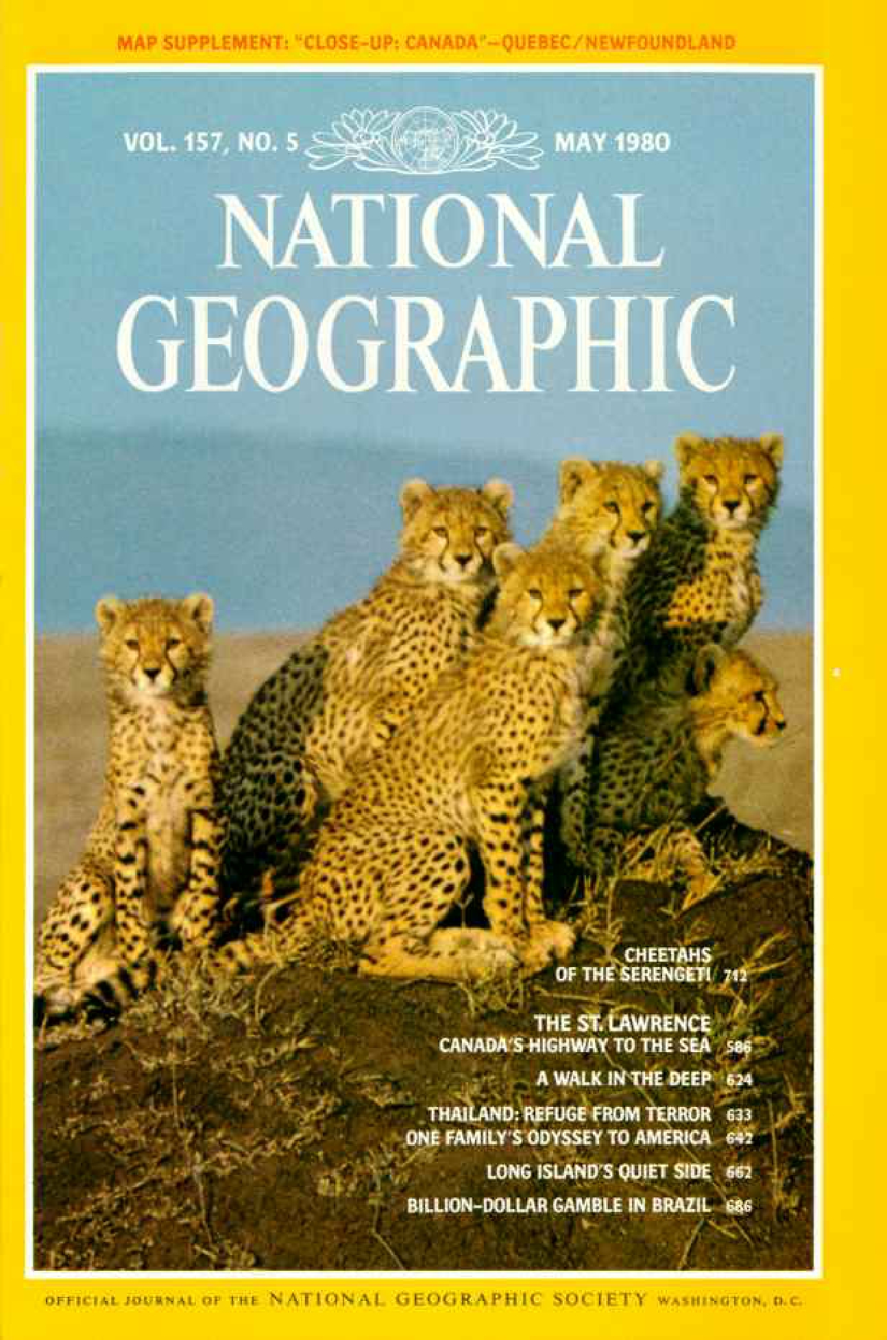 [해외잡지] National Geographic 1980-05 157-5 May