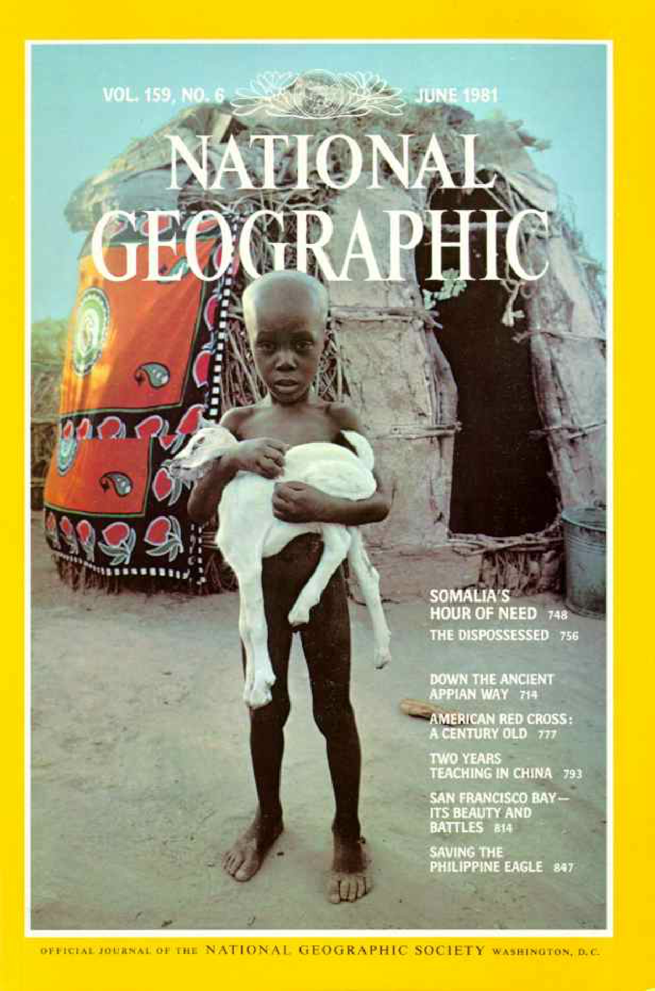 [해외잡지] National Geographic 1981-06 159-6 Jun