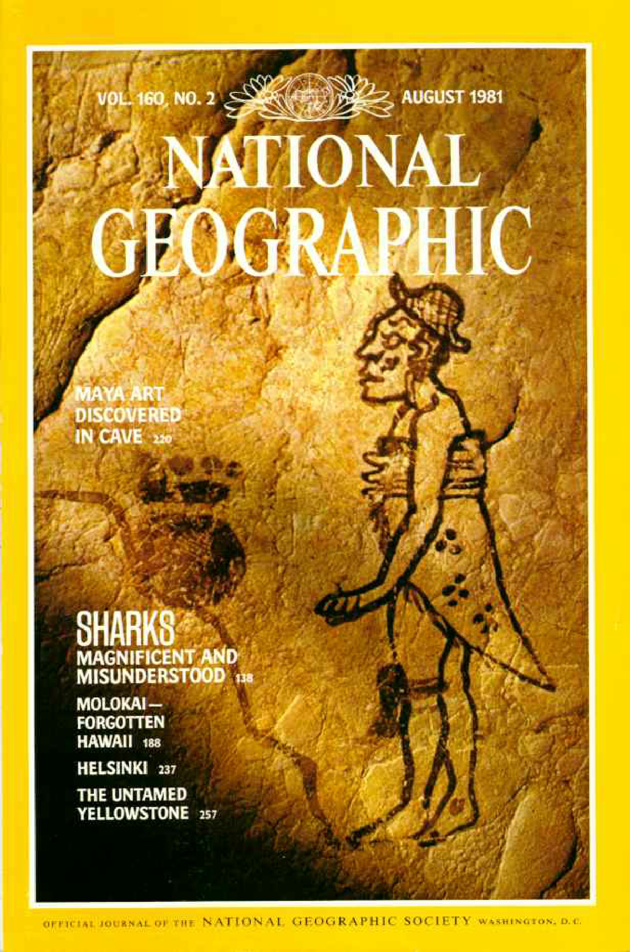 [해외잡지] National Geographic 1981-08 160-2 Aug