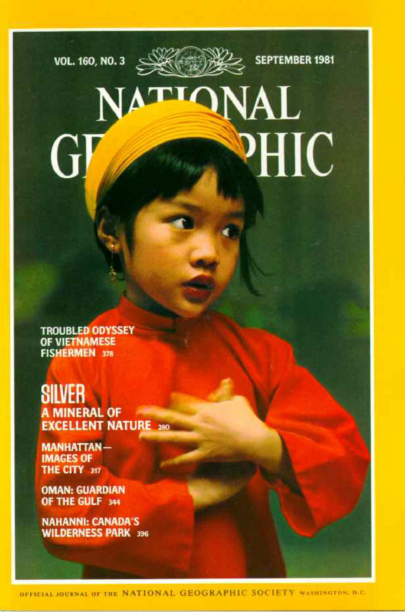 [해외잡지] National Geographic 1981-09 160-3 Sep