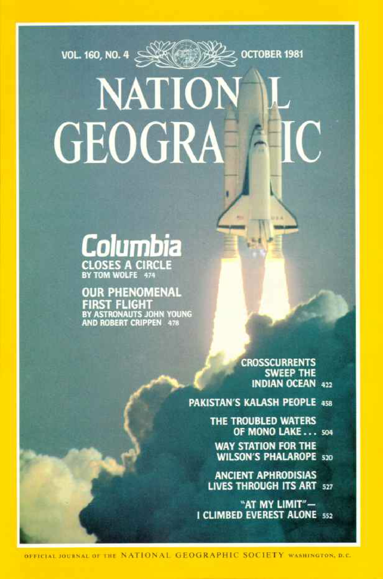 [해외잡지] National Geographic 1981-10 160-4 Oct