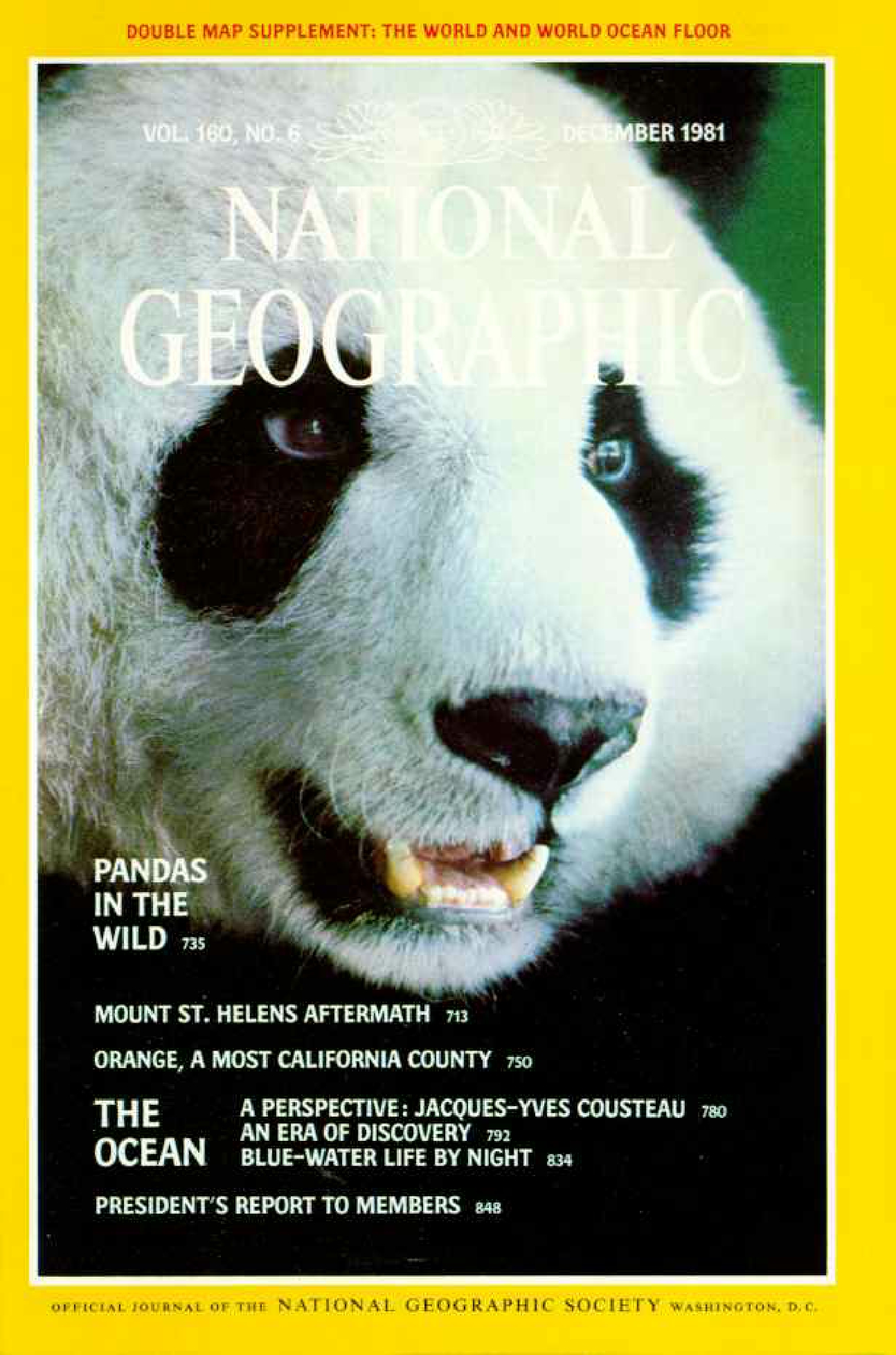[해외잡지] National Geographic 1981-12 160-6 Dec