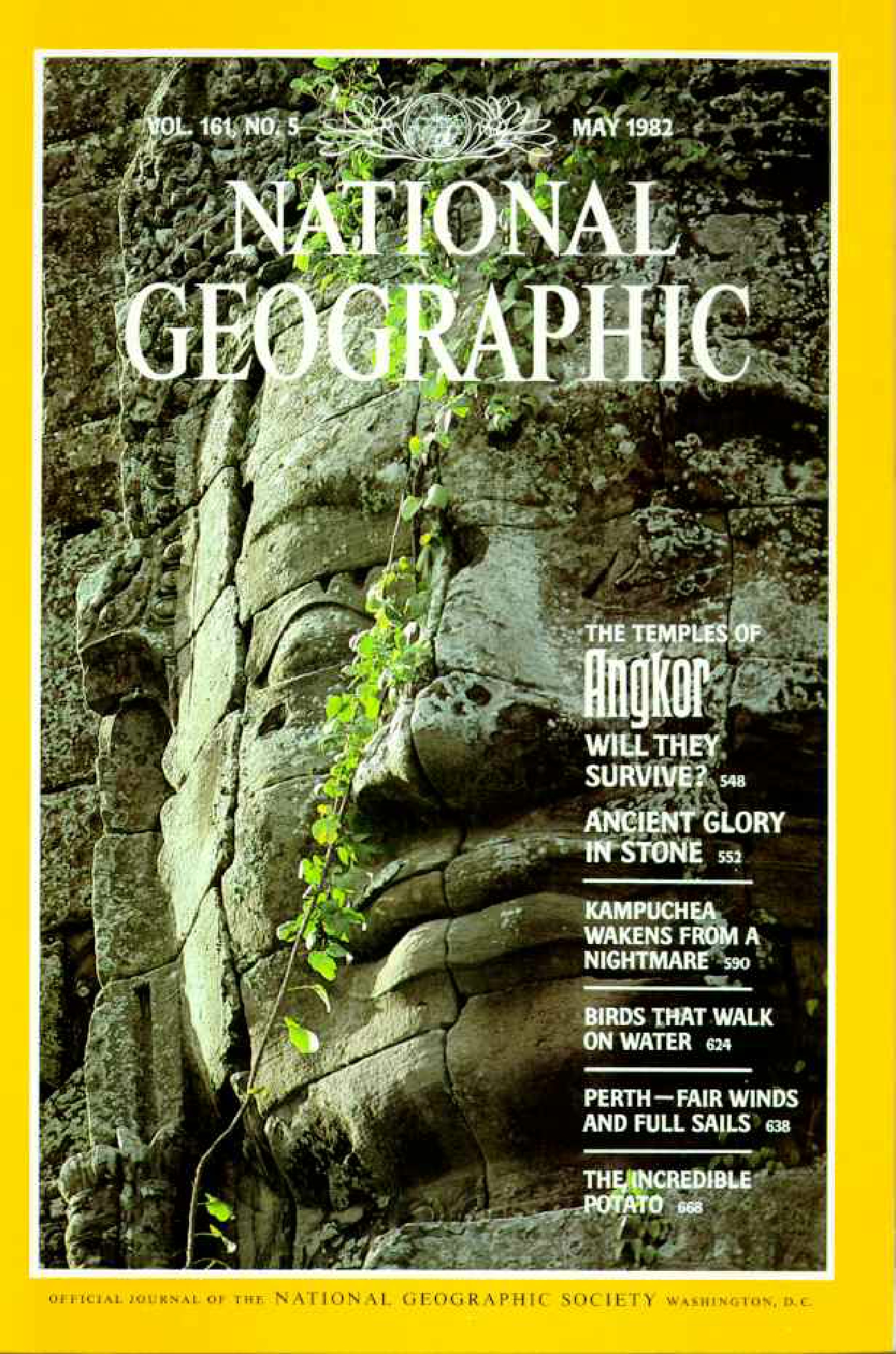 [해외잡지] National Geographic 1982-05 161-5 May
