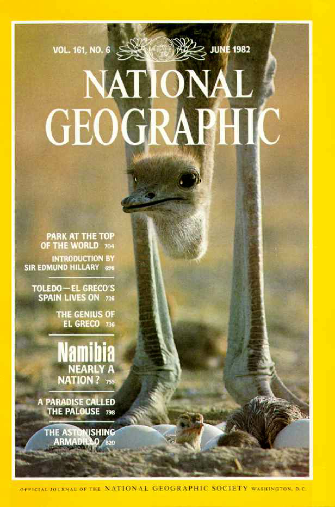 [해외잡지] National Geographic 1982-06 161-6 Jun