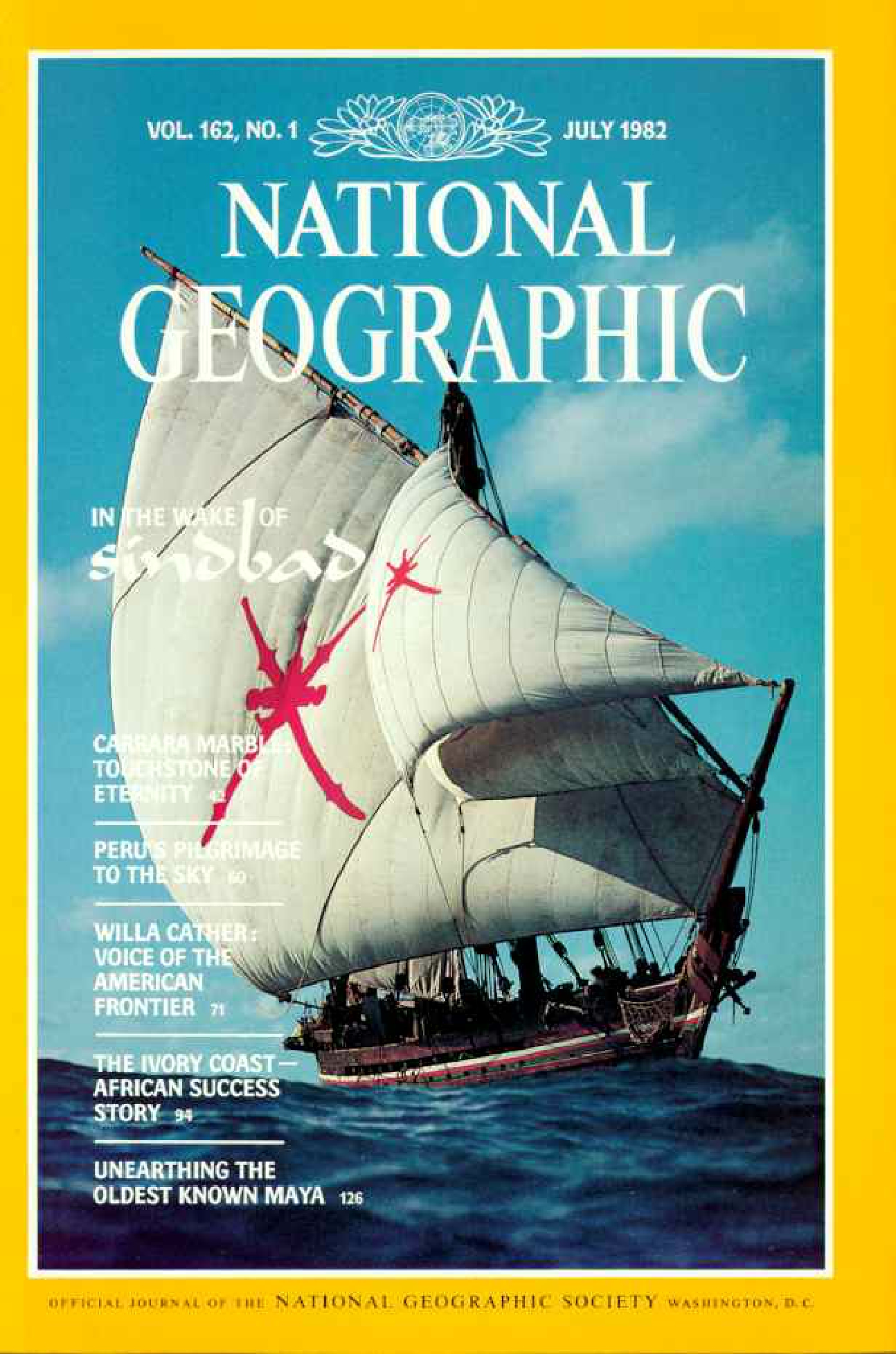 [해외잡지] National Geographic 1982-07 162-1 Jul