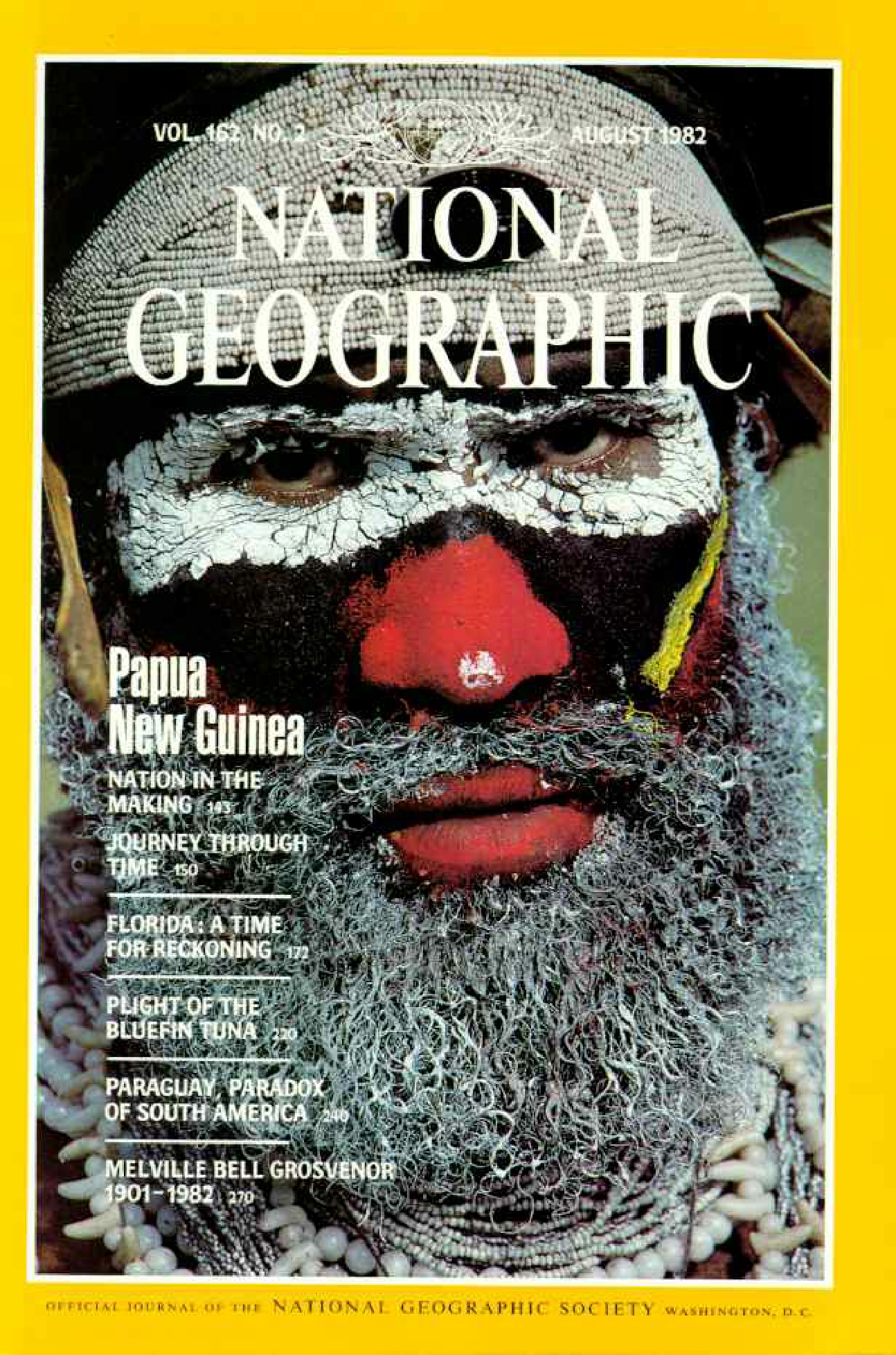 [해외잡지] National Geographic 1982-08 162-2 Aug