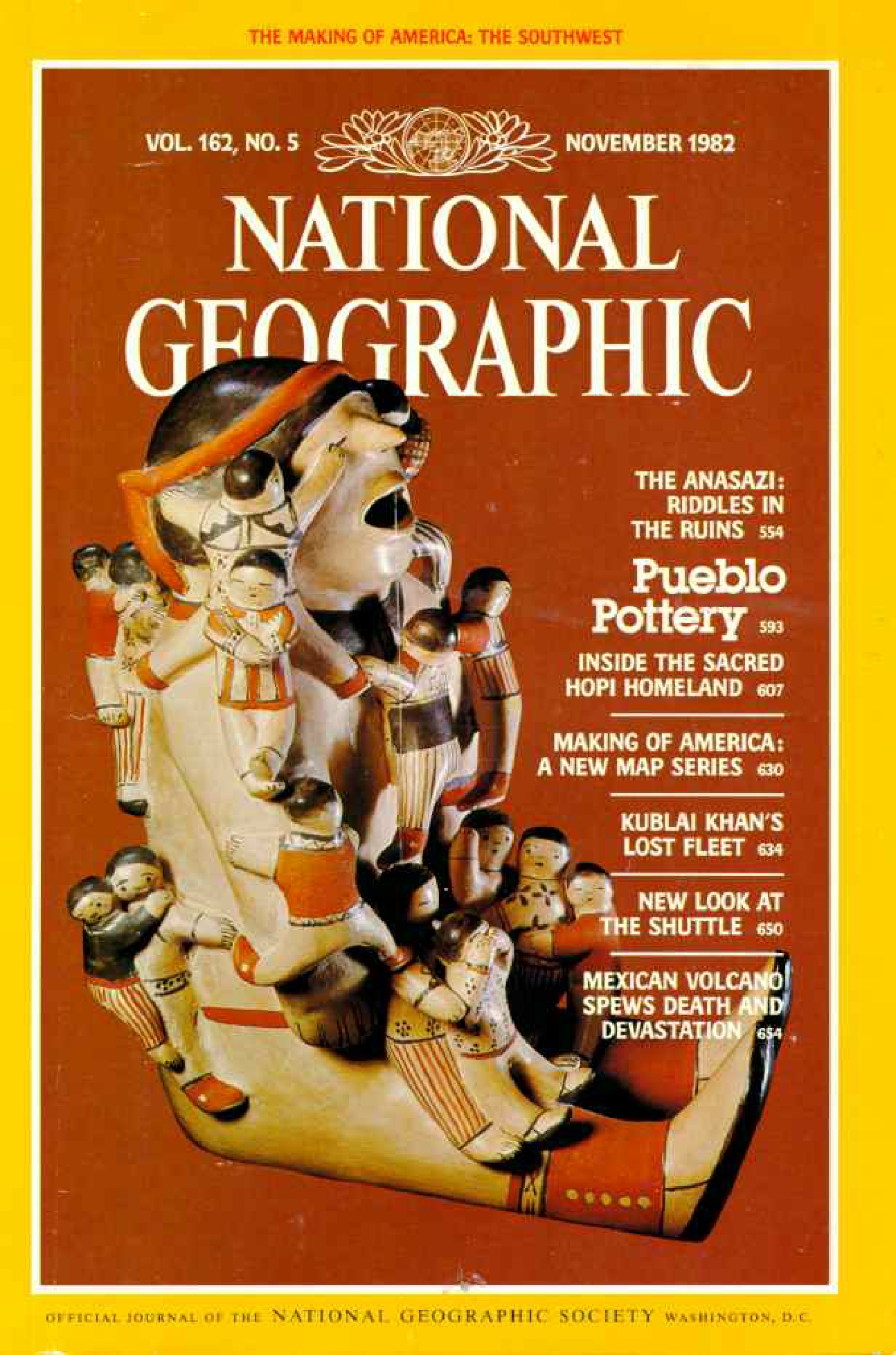 [해외잡지] National Geographic 1982-11 162-5 Nov