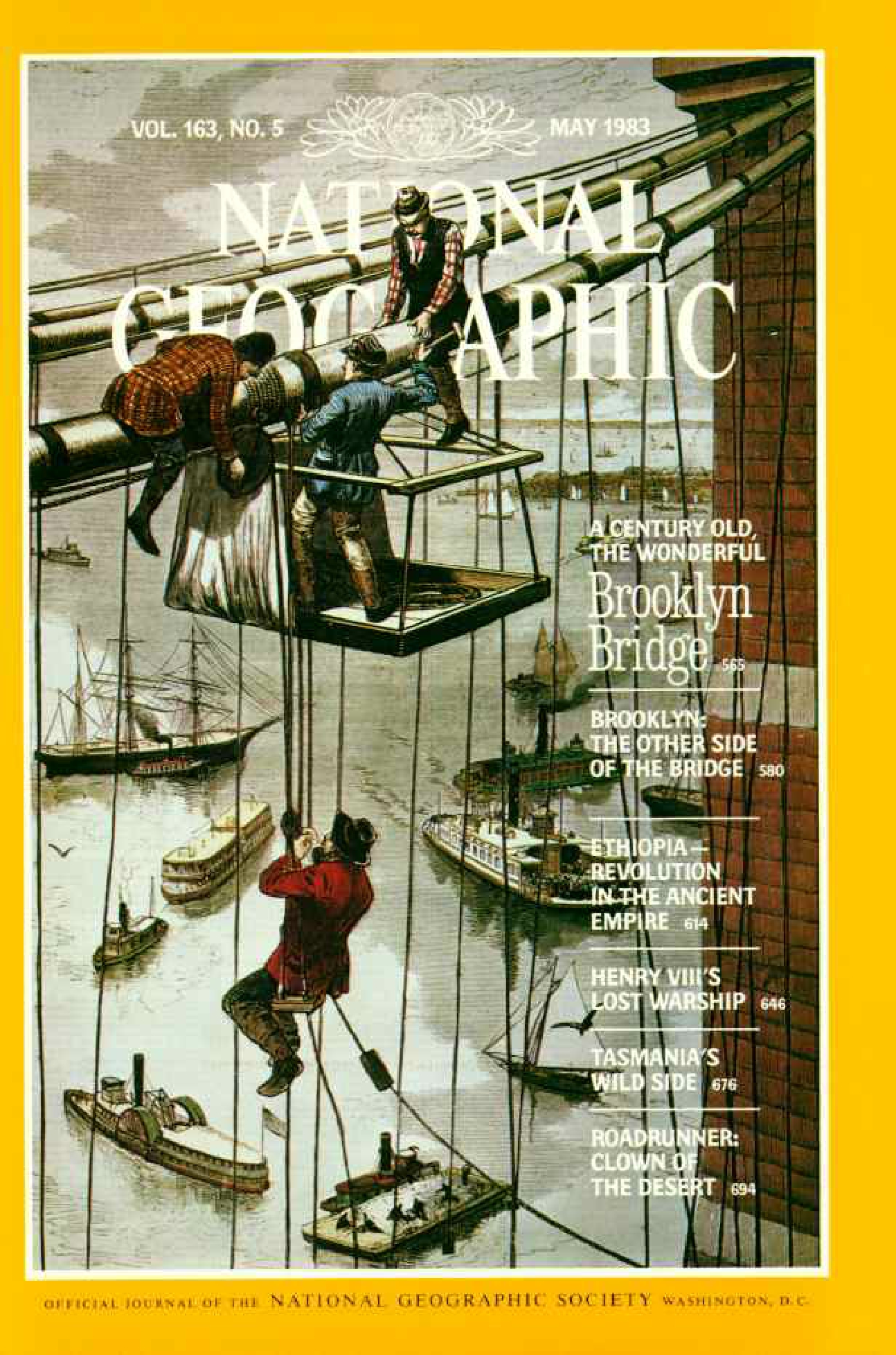 [해외잡지] National Geographic 1983-05 163-5 May