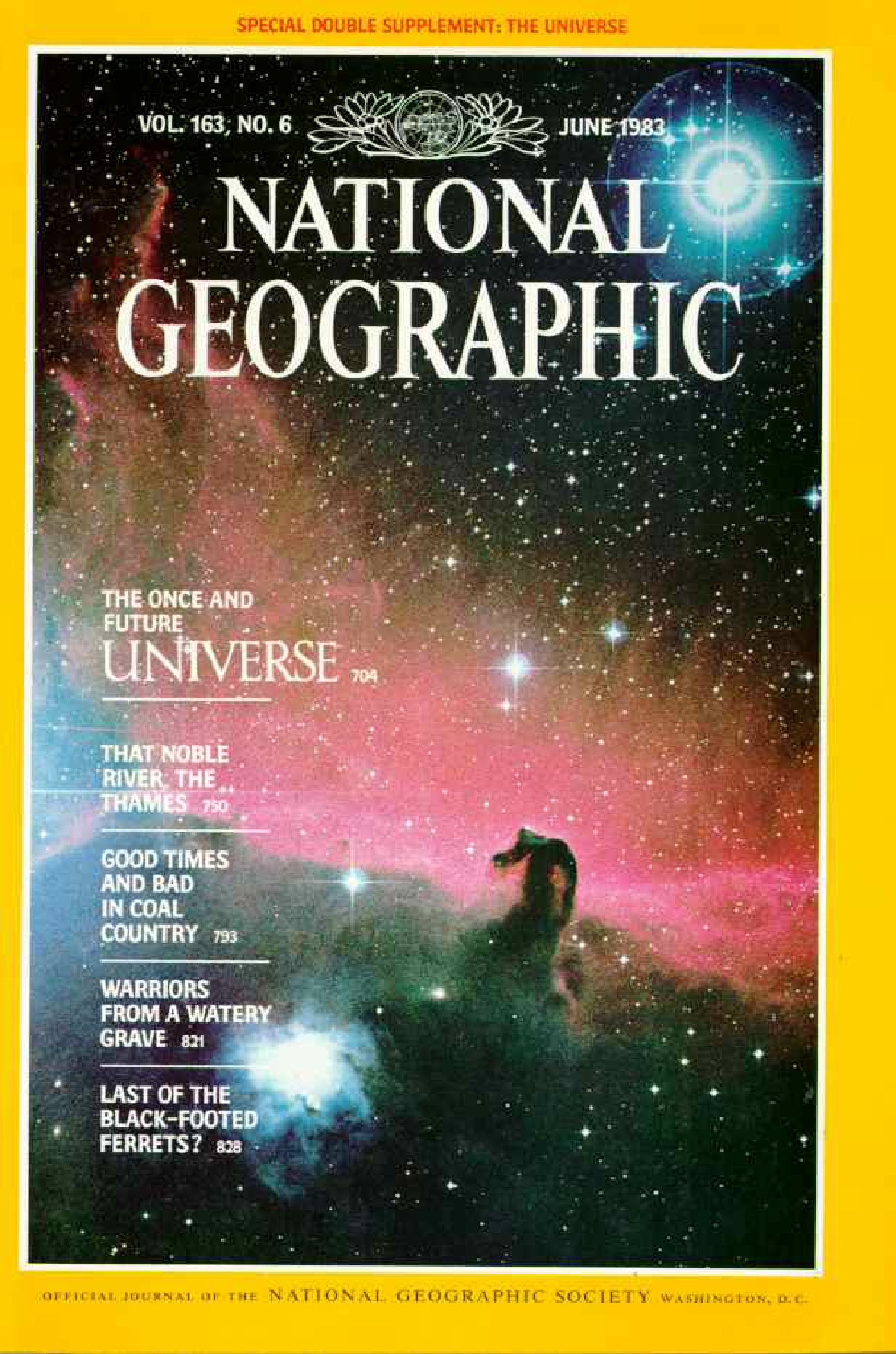 [해외잡지] National Geographic 1983-06 163-6 Jun