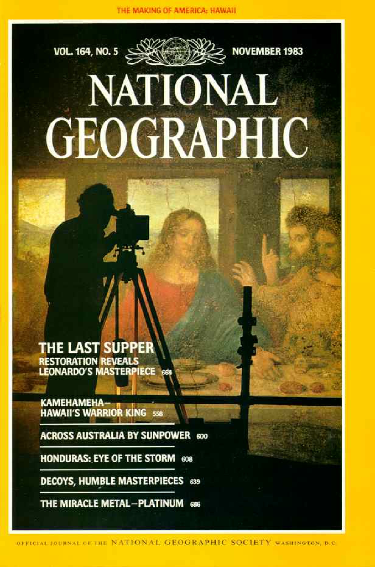 [해외잡지] National Geographic 1983-11 164-5 Nov