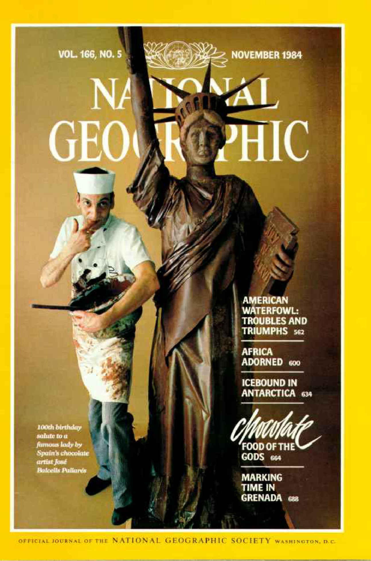 [해외잡지] National Geographic 1984-11 166-5 Nov
