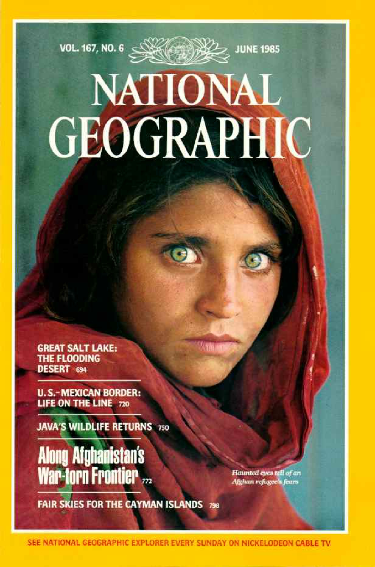 [해외잡지] National Geographic 1985-06 167-6 Jun