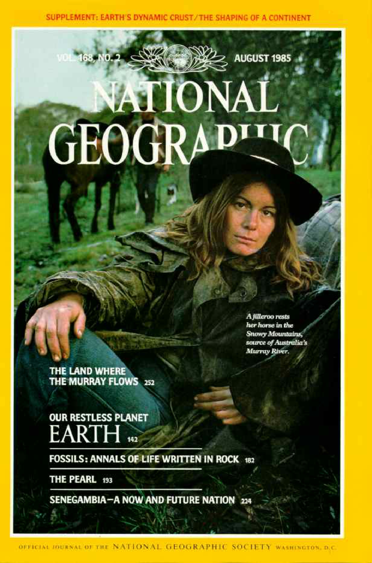 [해외잡지] National Geographic 1985-08 168-2 Aug