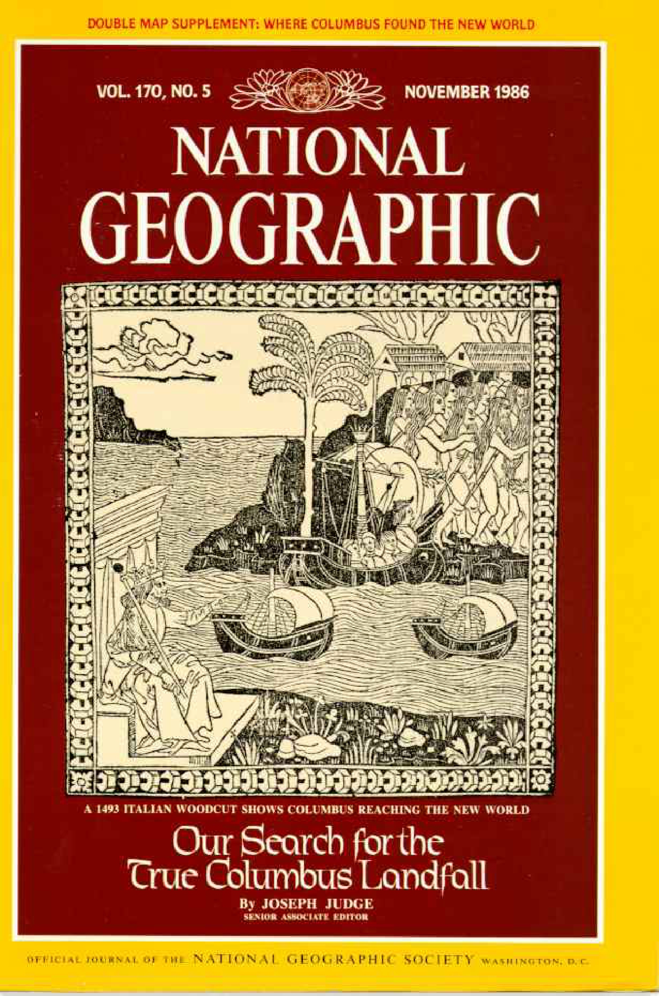 [해외잡지] National Geographic 1986-11 170-5 Nov